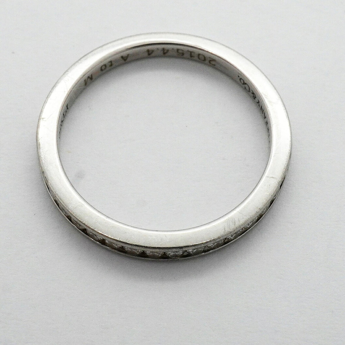 Tiffany Platinum 950 Band Ring (Pre-Owned)
