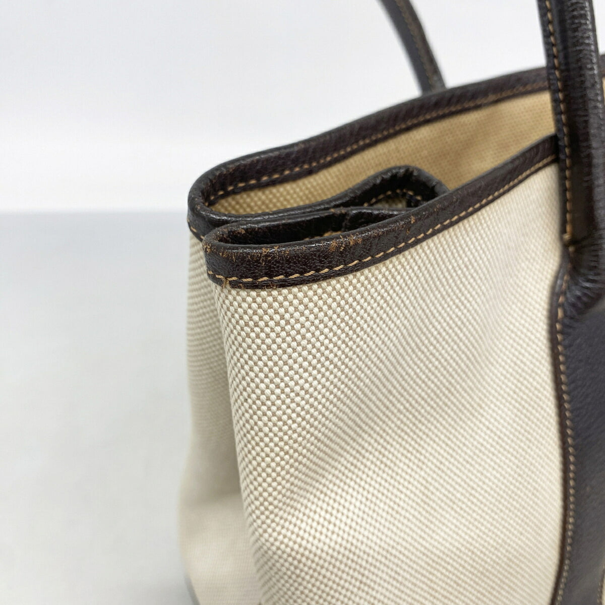Hermes Brown Toile H Tote Bag (Pre-Owned)