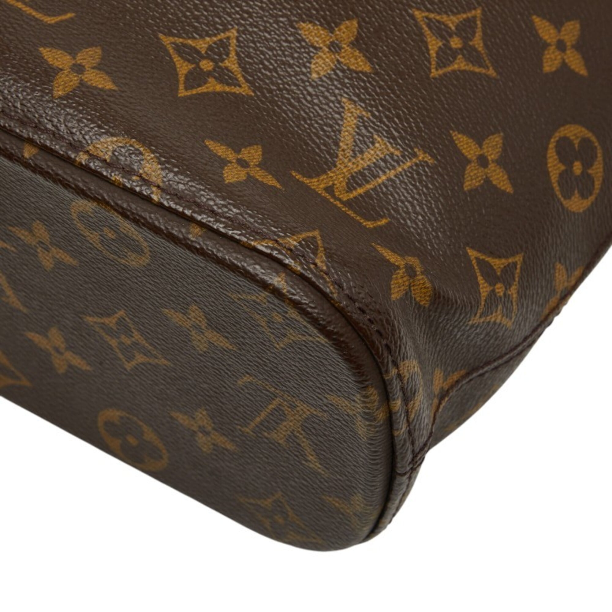Louis Vuitton Brown Pvc Leather Tote Bag (Pre-Owned)