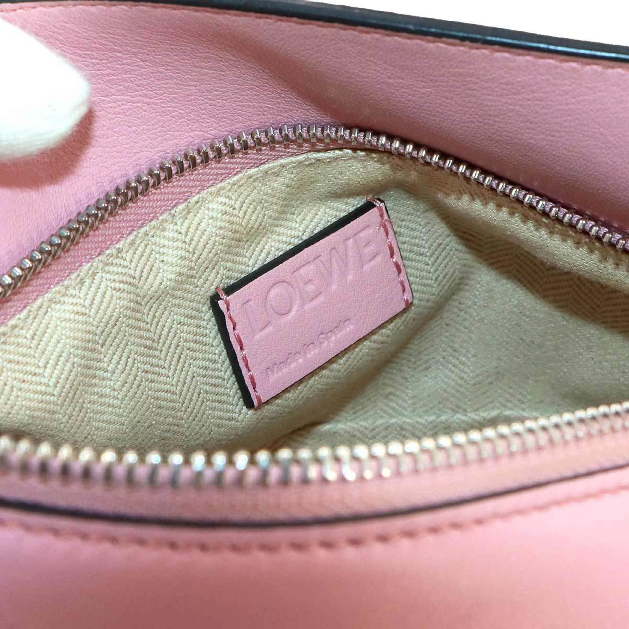 Loewe Pink Leather Handbag (Pre-Owned)
