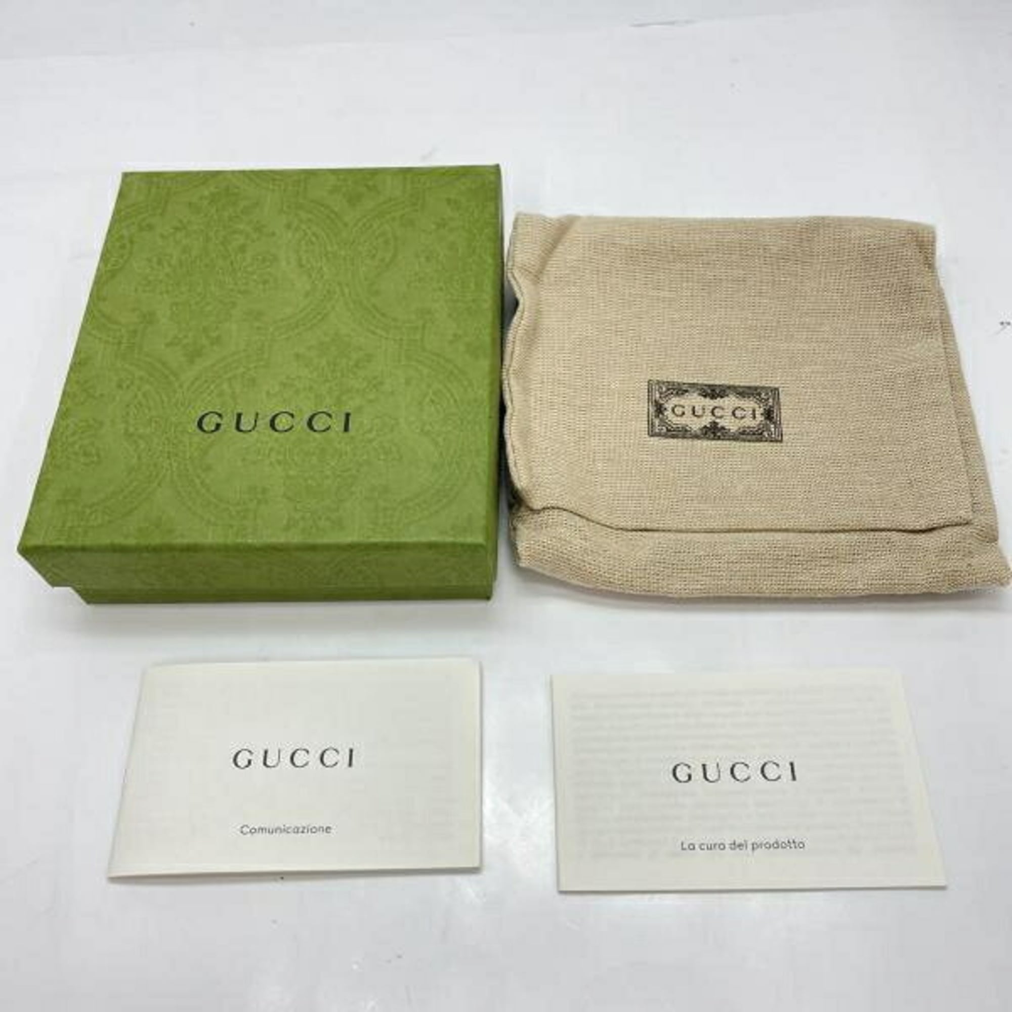 Gucci Brown Gg Canvas Wallet (Bi-Fold) (Pre-Owned)