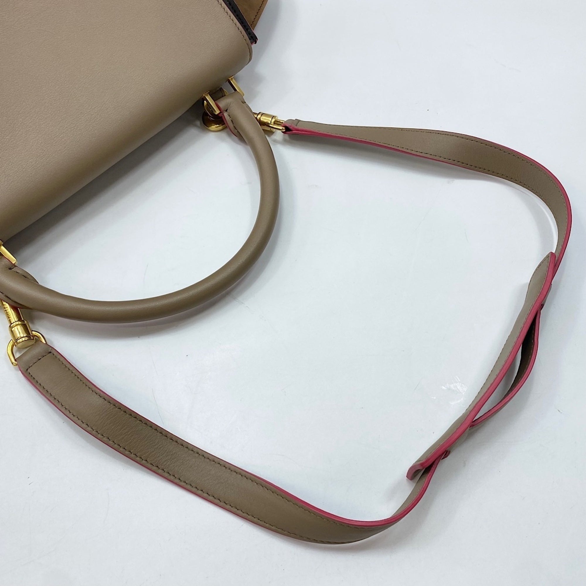 Celine Trapeze Brown Handbag (Pre-Owned)