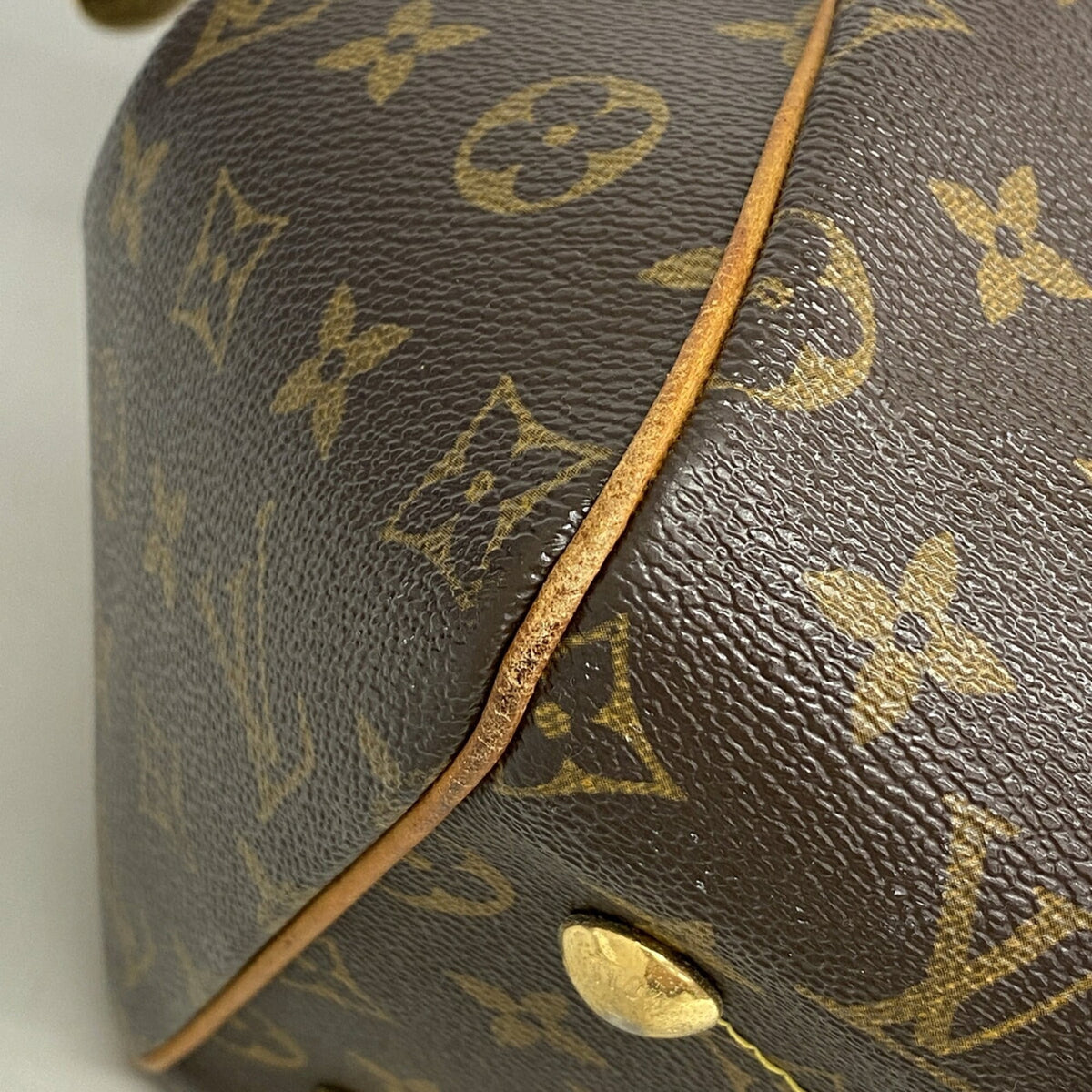 Louis Vuitton Brown Handbag (Pre-Owned)