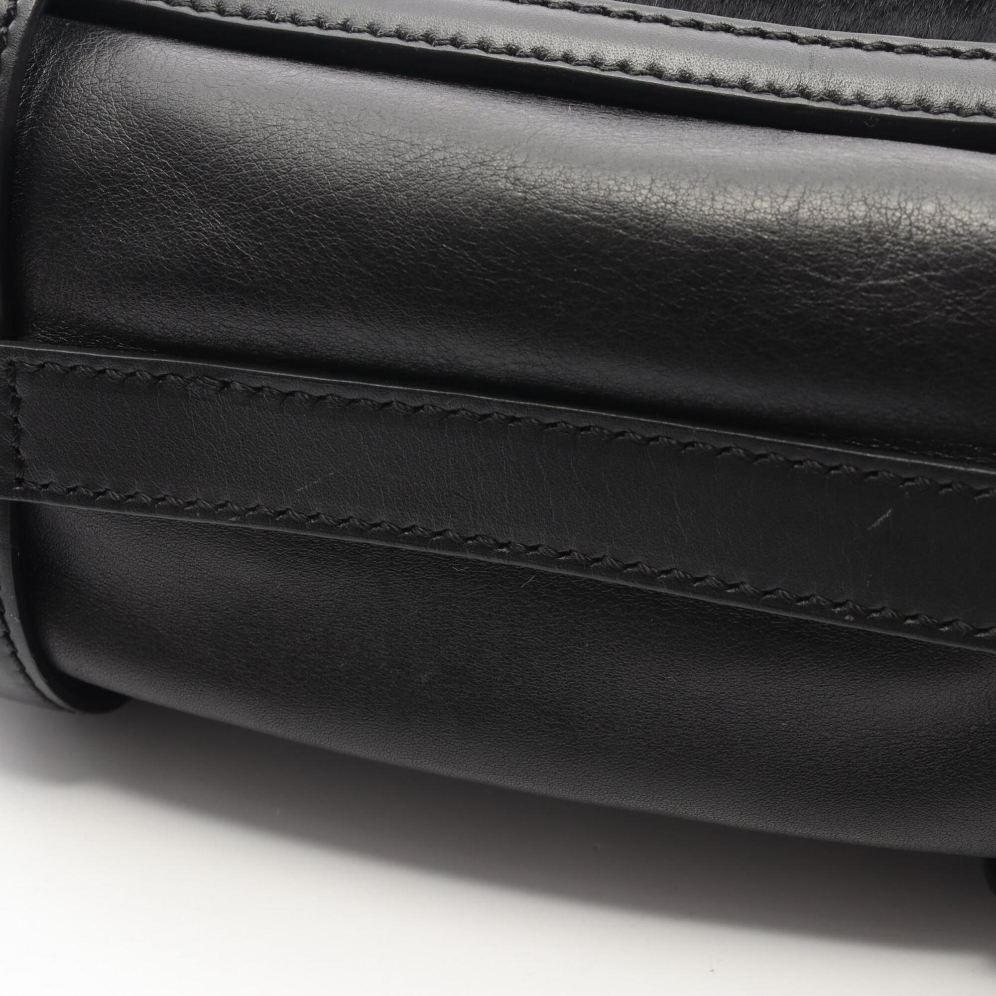 Celine Black Leather Handbag (Pre-Owned)