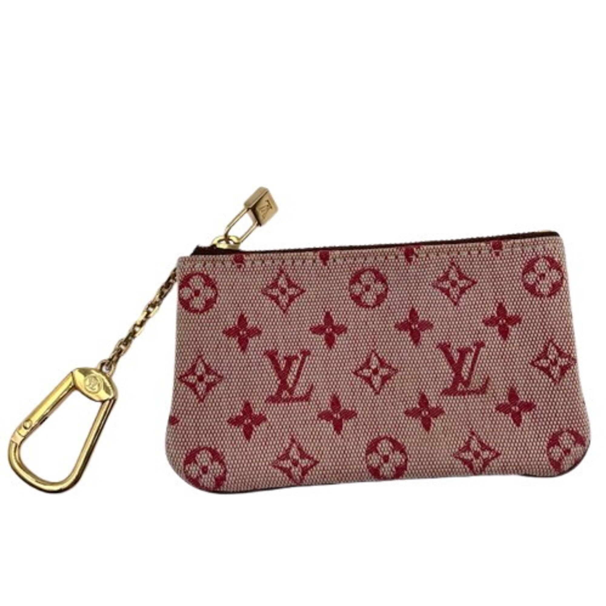Louis Vuitton Monogram Mini Pink Canvas Coin Purse/Coin Case (Pre-Owned)