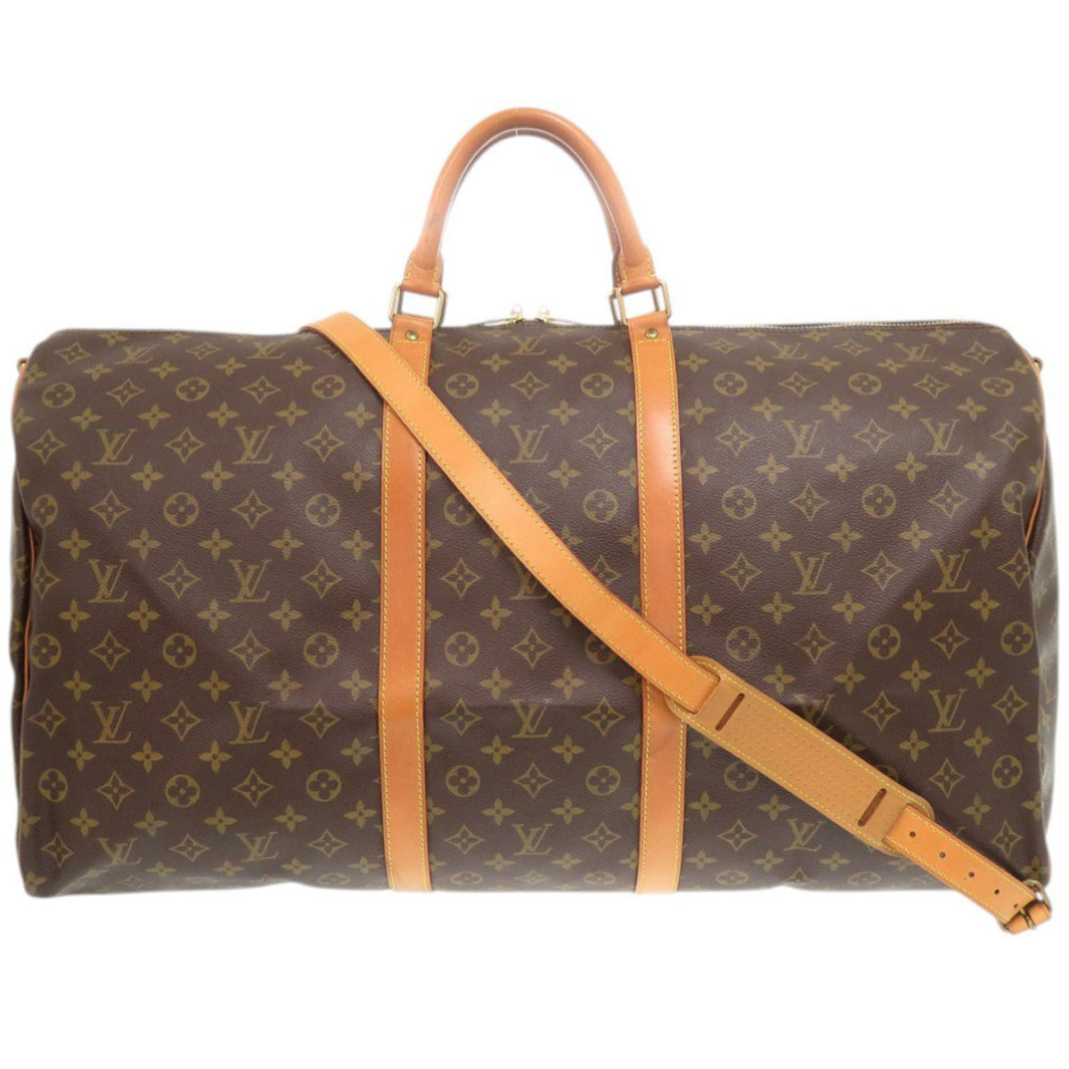 Louis Vuitton Brown Monogram Monogram Boston Bag (Pre-Owned)