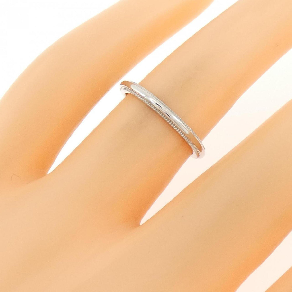 Tiffany Platinum 950 Band Ring (Pre-Owned)