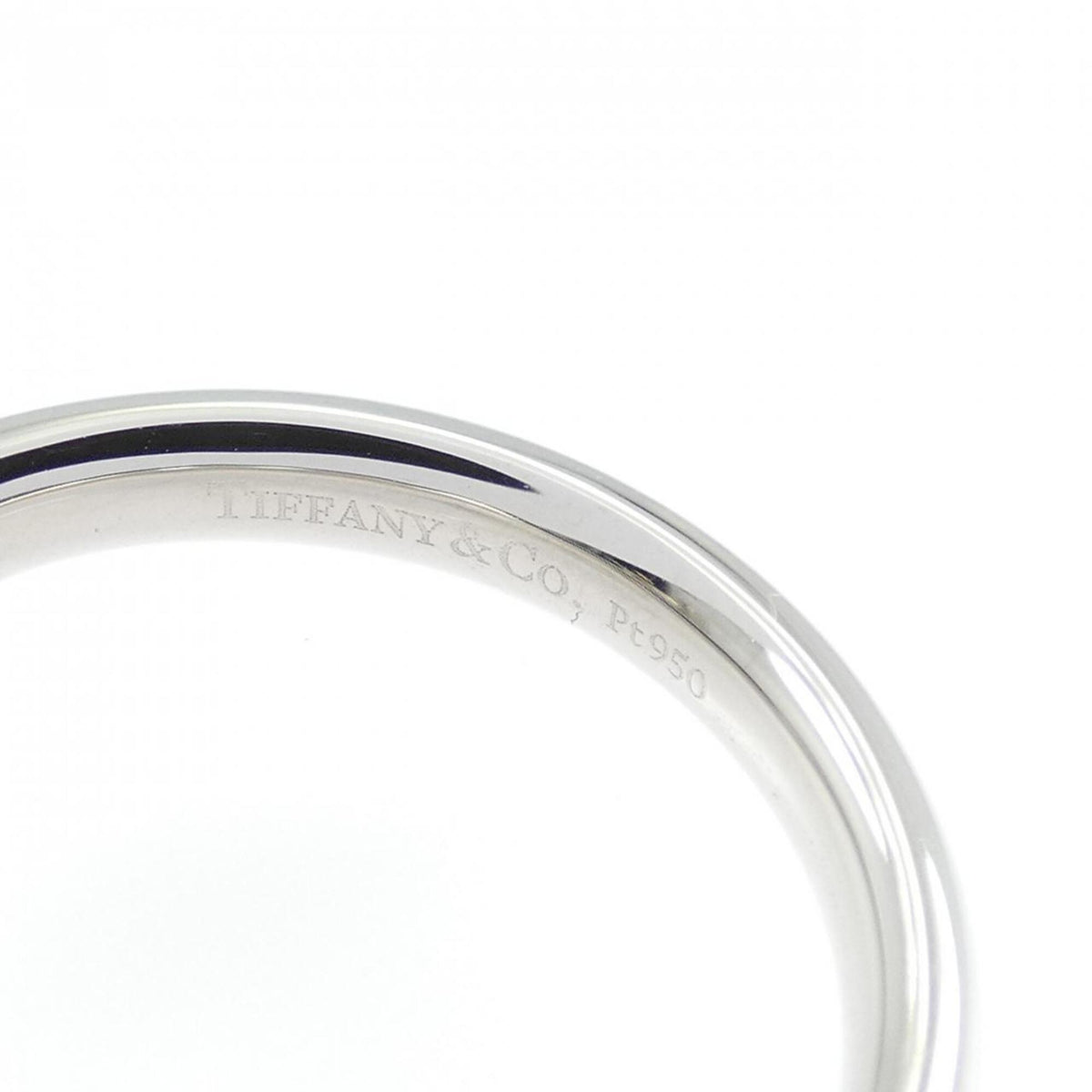 Tiffany Platinum 950 Band Ring (Pre-Owned)