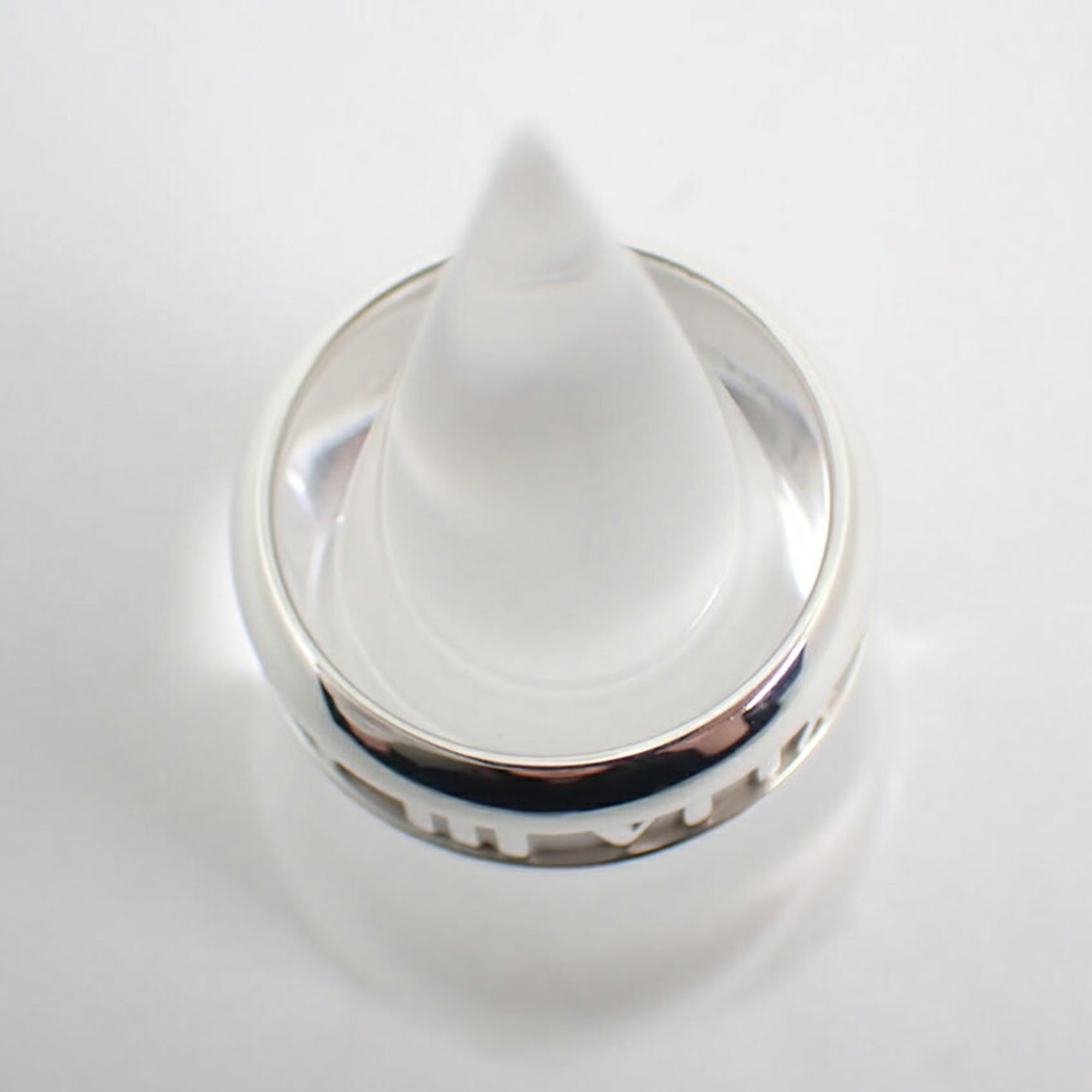 Tiffany Sterling Silver 925 Band Ring (Pre-Owned)
