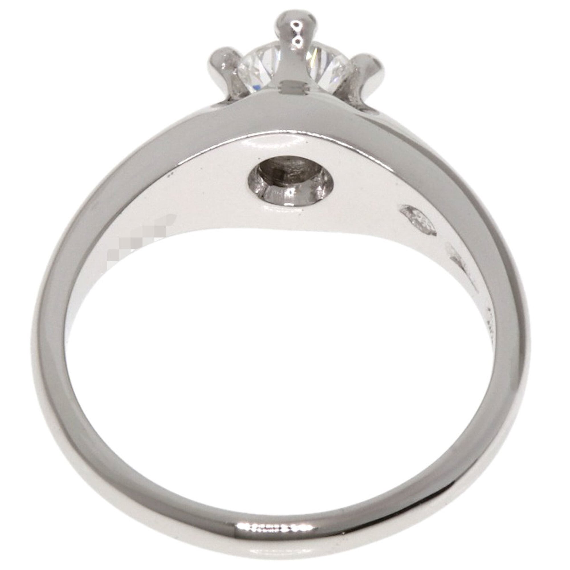 Bvlgari Platinum Platinum 950 Band Ring (Pre-Owned)