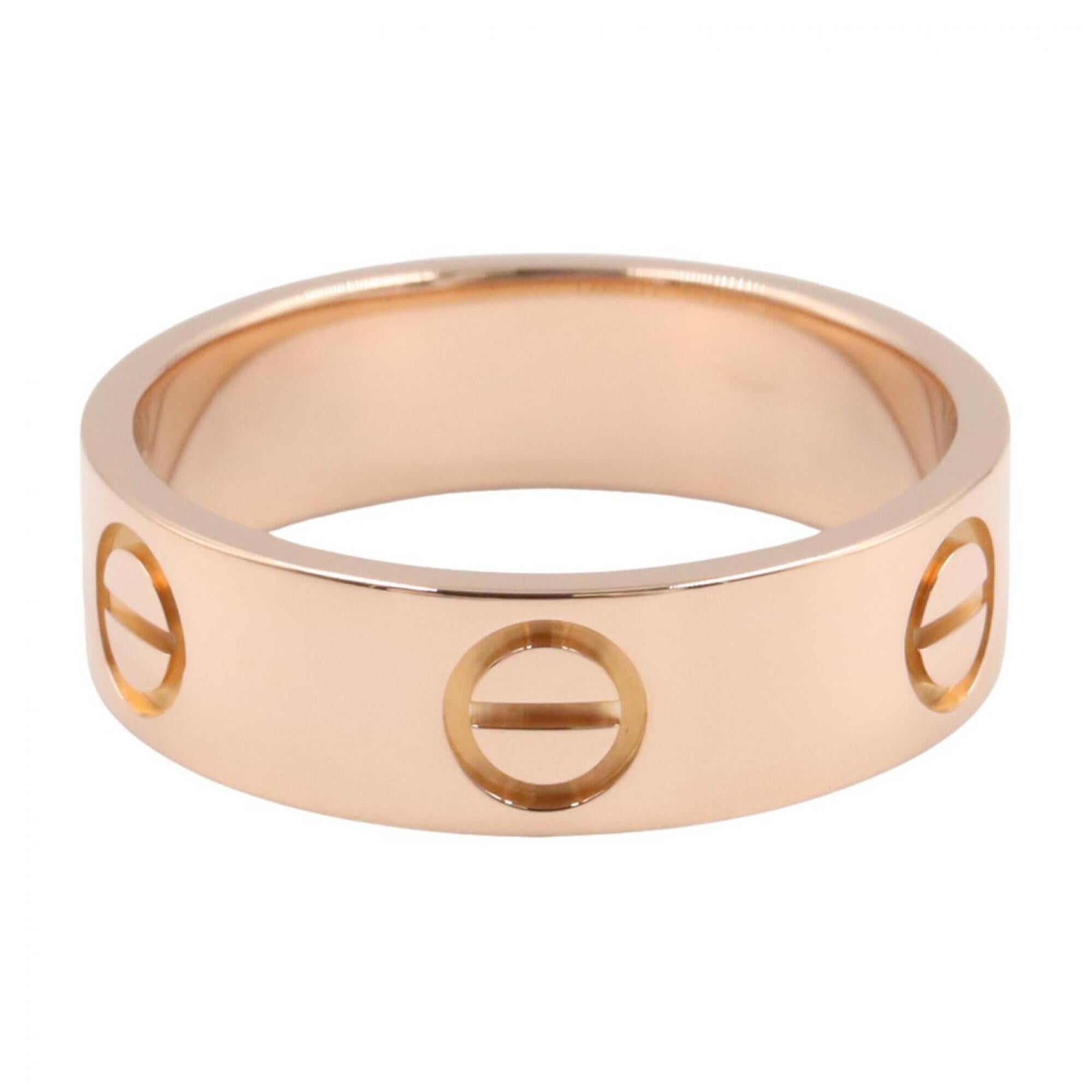 Cartier Gold Pink Gold (18K) Band Ring (Pre-Owned)