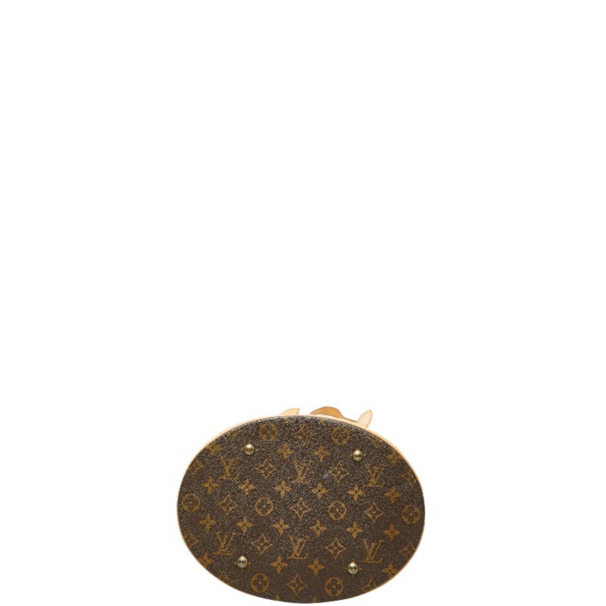Louis Vuitton Brown Pvc Leather Shoulder Bag Tote Bag (Pre-Owned)