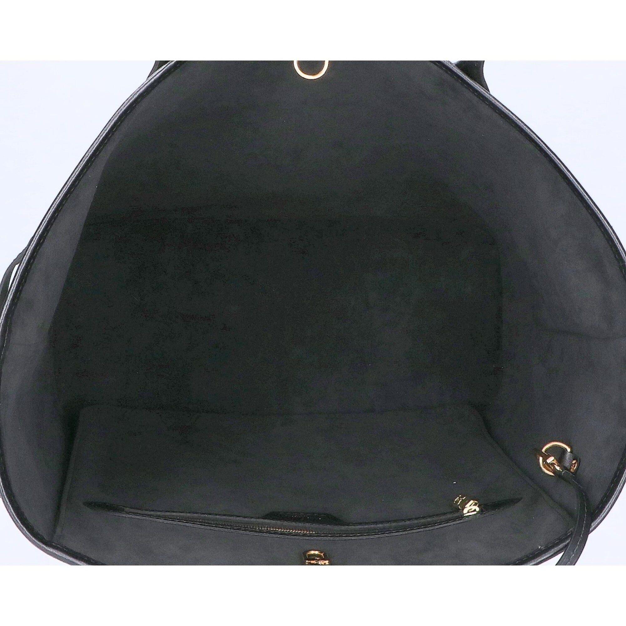 Louis Vuitton Black Canvas Tote Bag (Pre-Owned)