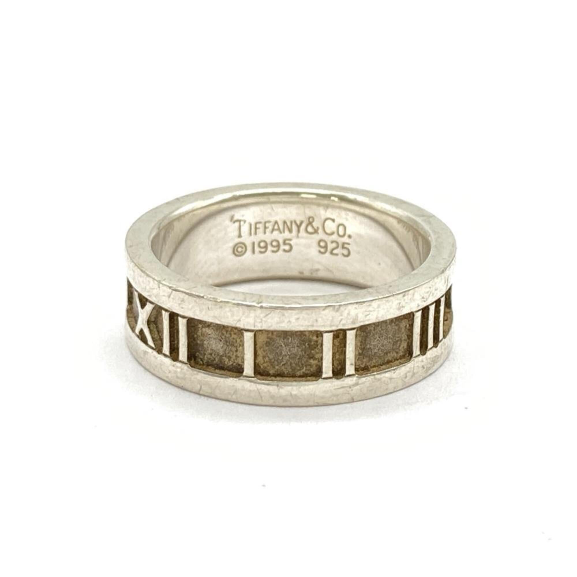 Tiffany Silver Silver 925 Band Ring (Pre-Owned)