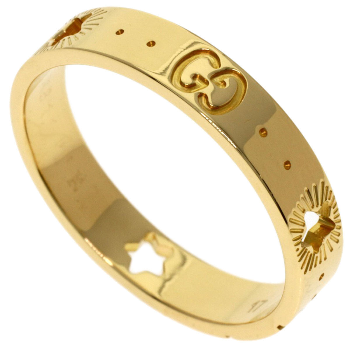 Gucci Yellow Gold (18K) Band Ring (Pre-Owned)