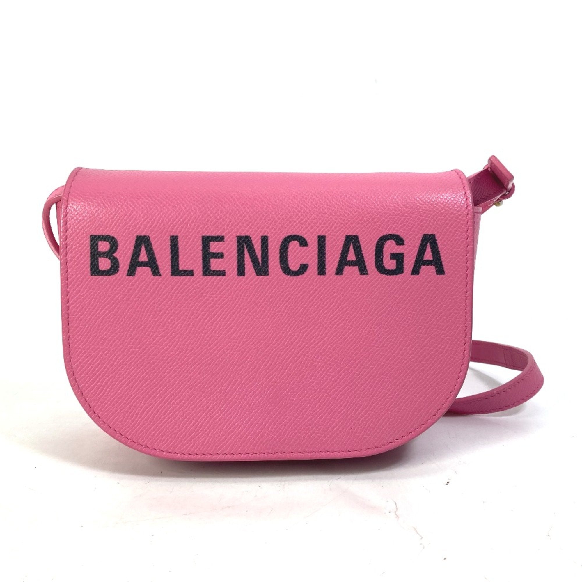Balenciaga Pink Leather Shoulder Bag (Pre-Owned)