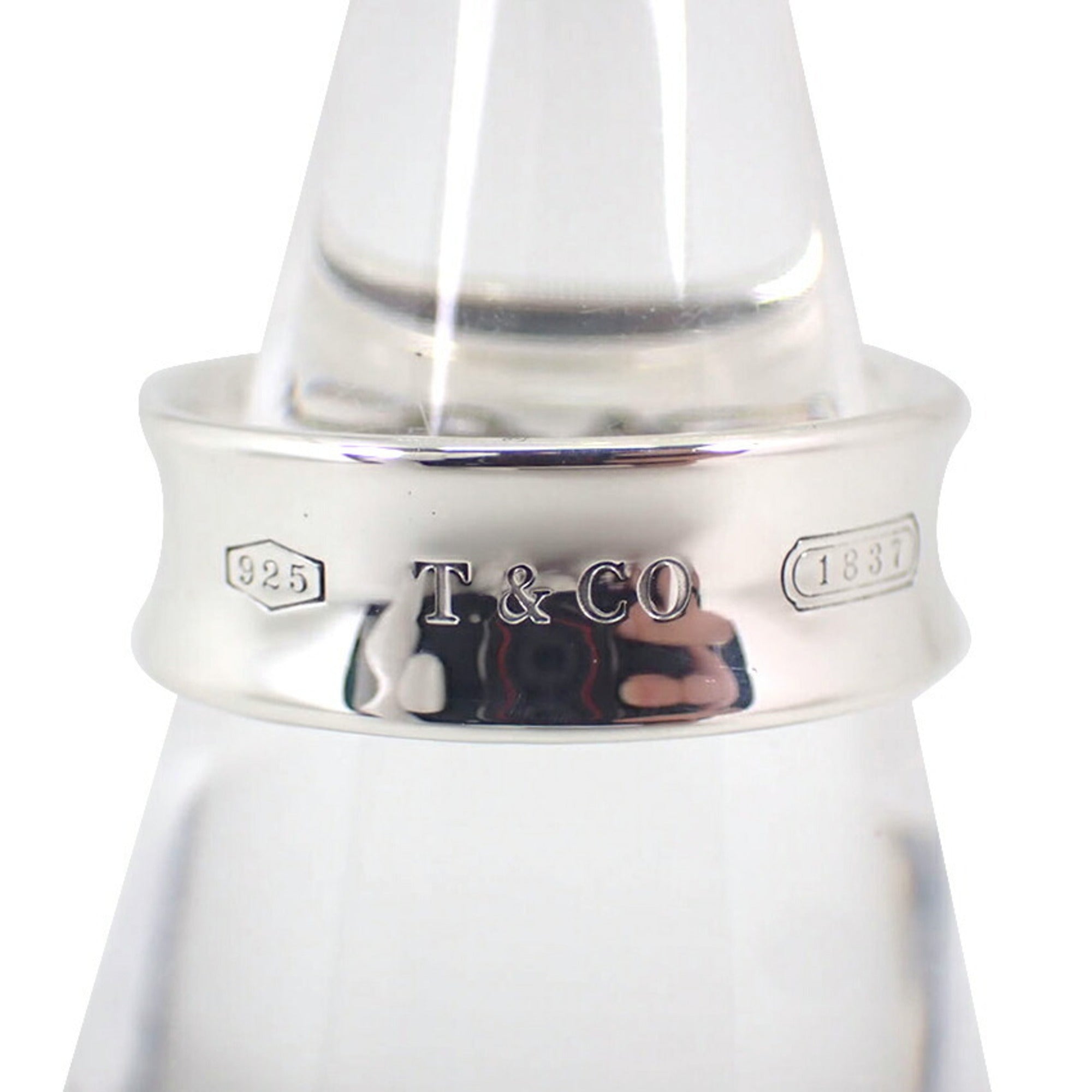 Tiffany Sterling Silver 925 Band Ring (Pre-Owned)