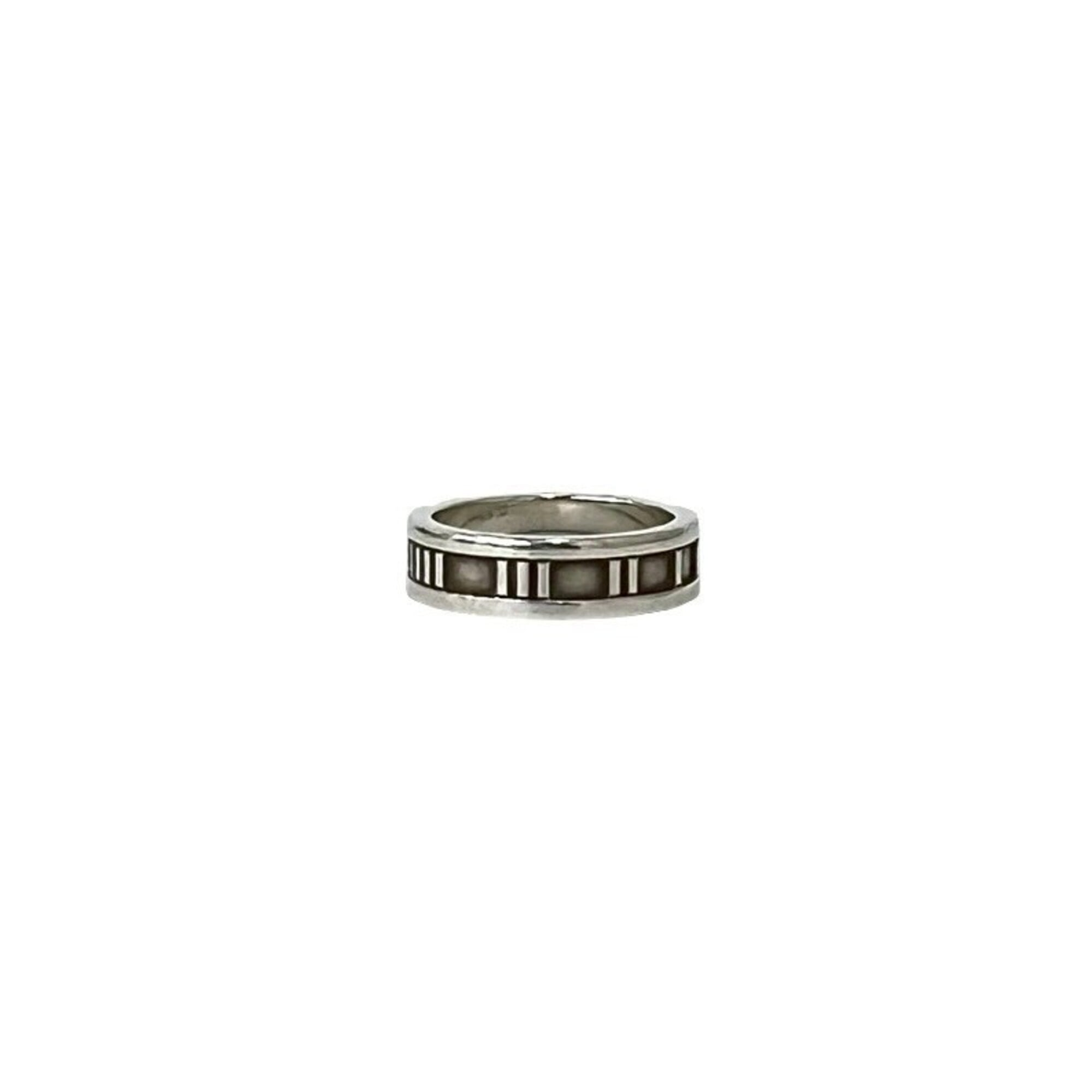 Tiffany Silver Silver 925 Band Ring (Pre-Owned)