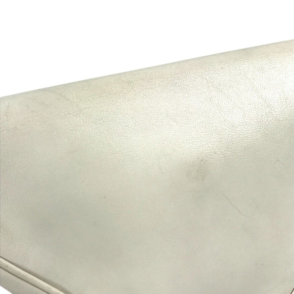 Celine Black White Leather Pochette Shoulder Bag (Pre-Owned)