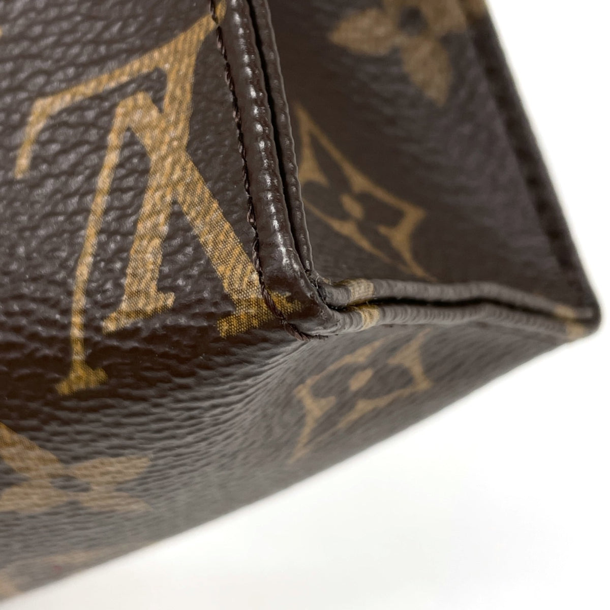 Louis Vuitton Brown Monogram Pouch (Pre-Owned)