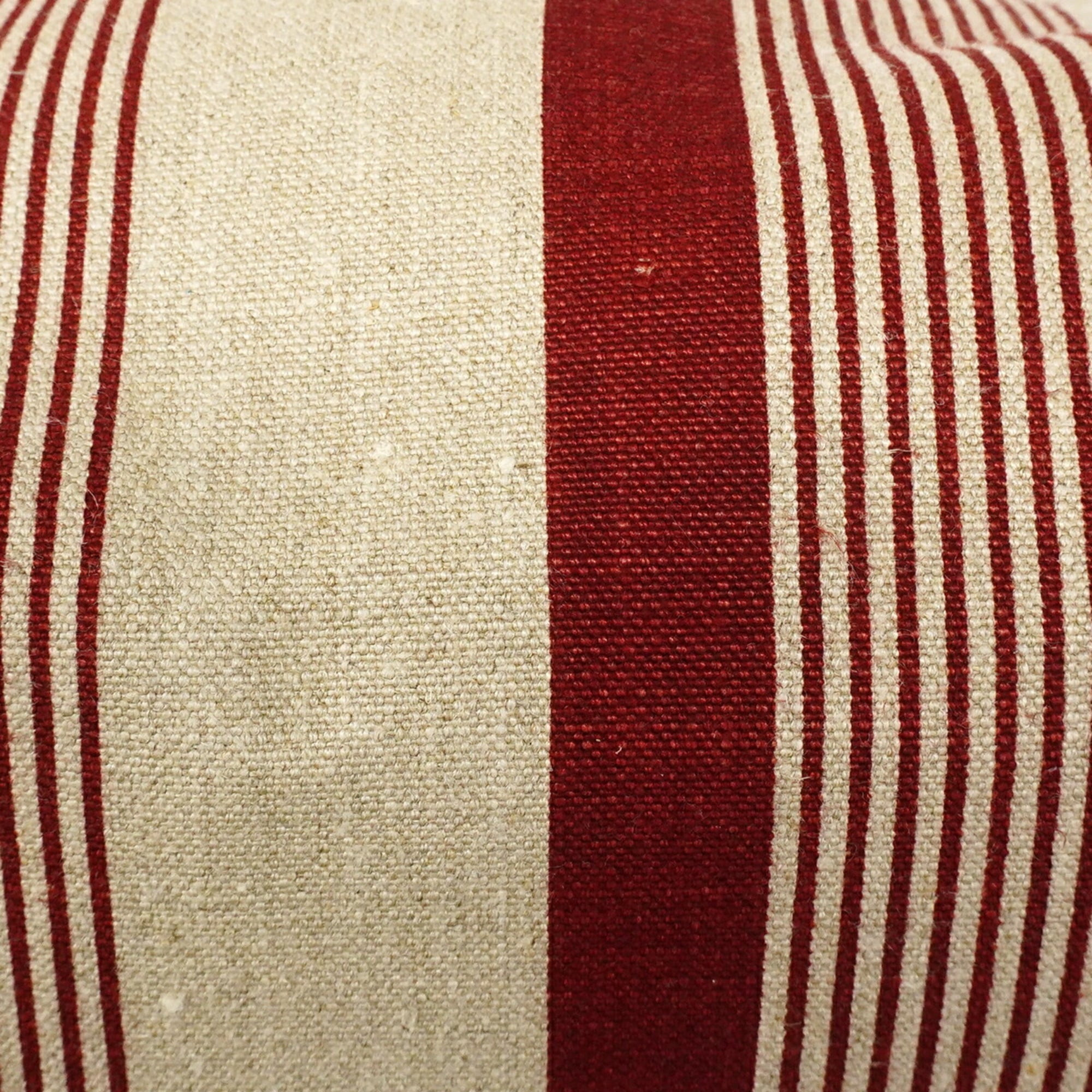 Hermes Red Color Canvas Handbag (Pre-Owned)