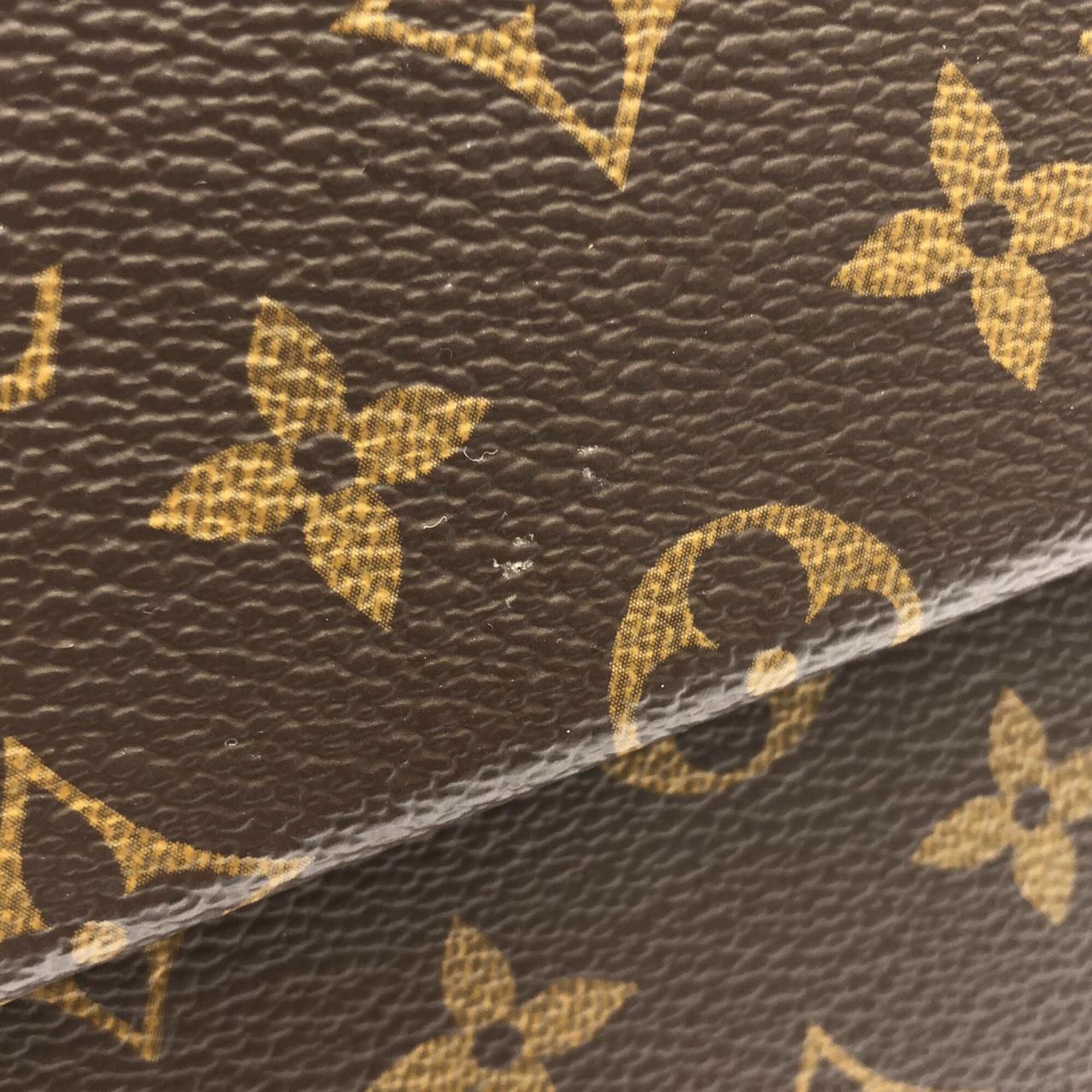 Louis Vuitton Monogram Fuchsia Marron Monogram Monogram Handbag (Pre-Owned)