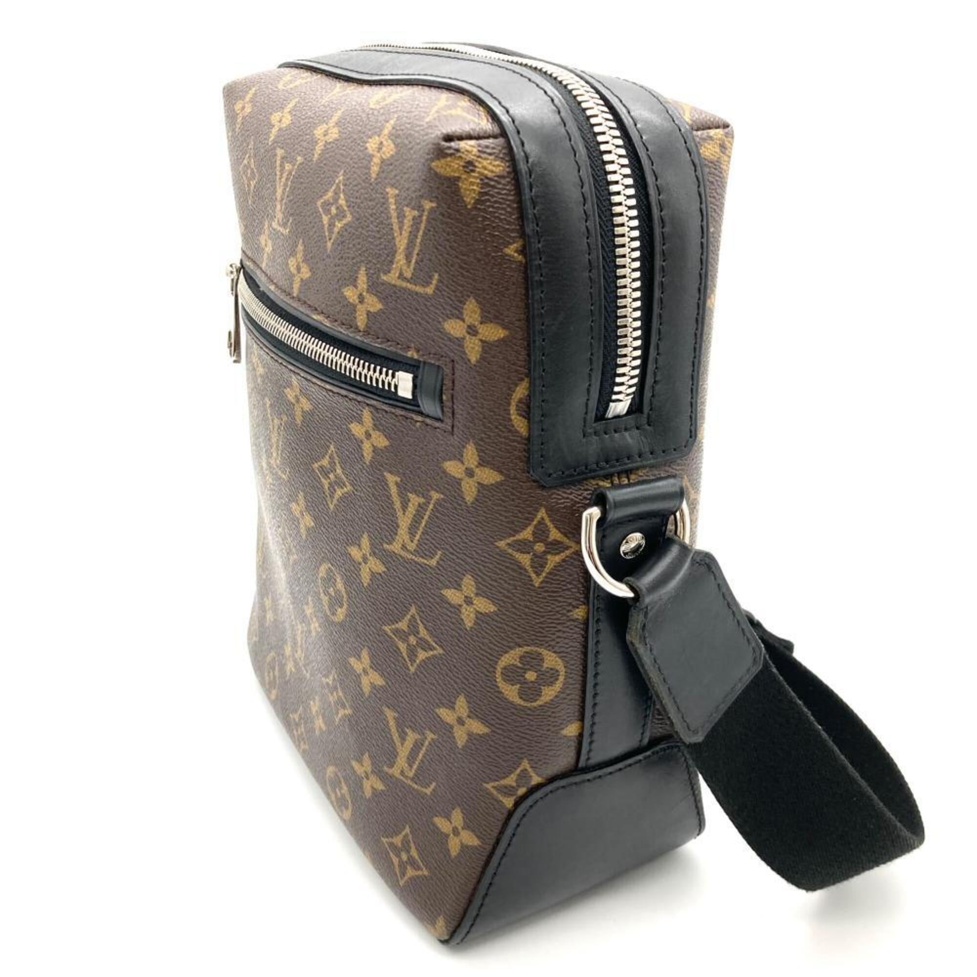 Louis Vuitton Brown Monogram Macassar Shoulder Bag (Pre-Owned)