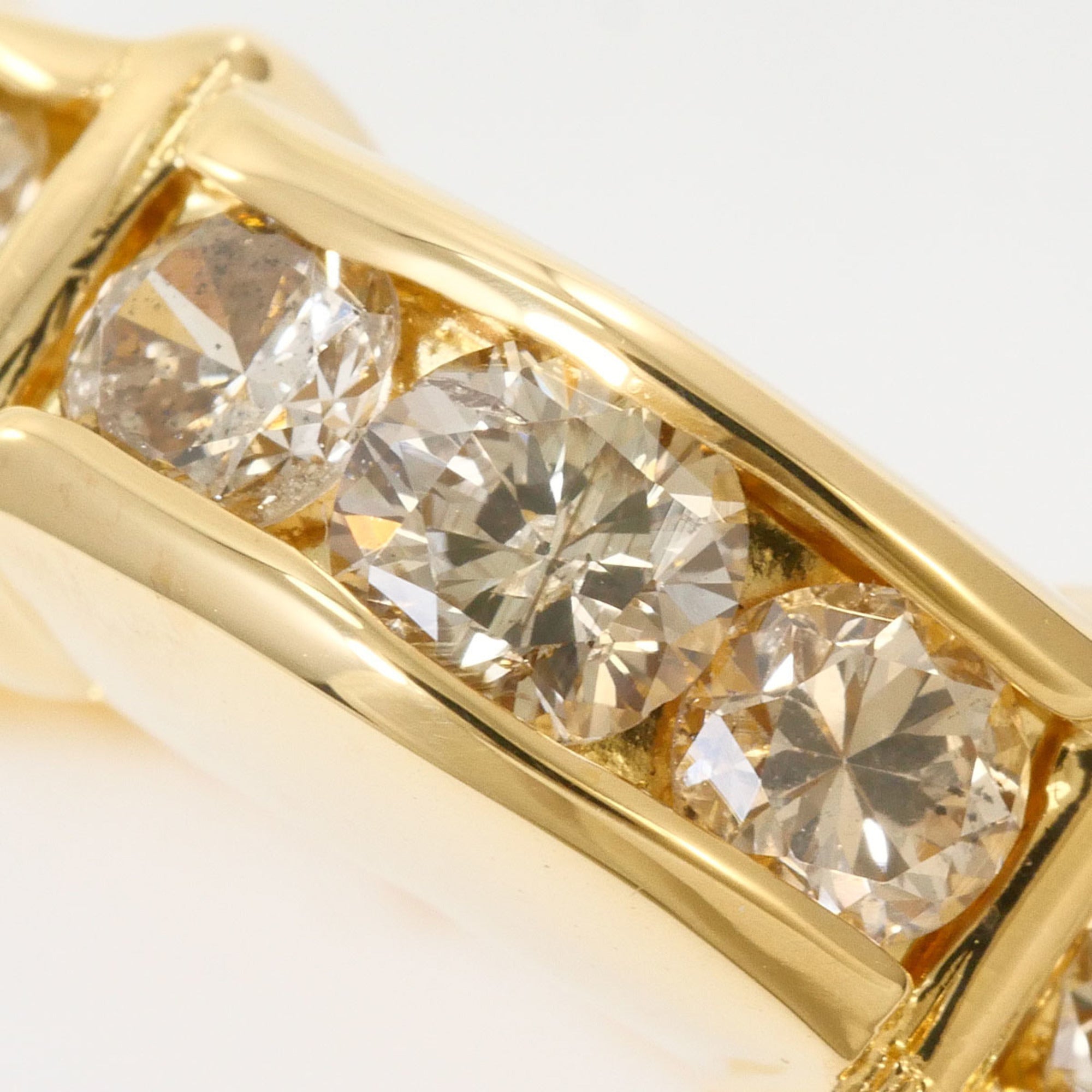 Unbranded Brown Yellow Gold Yellow Gold (18K) Band Ring (Pre-Owned)