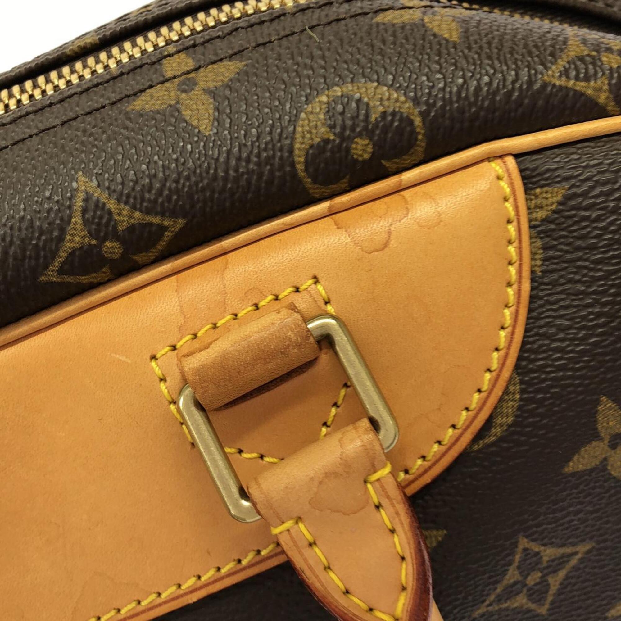 Louis Vuitton Marron Coated Canvas Handbag (Pre-Owned)