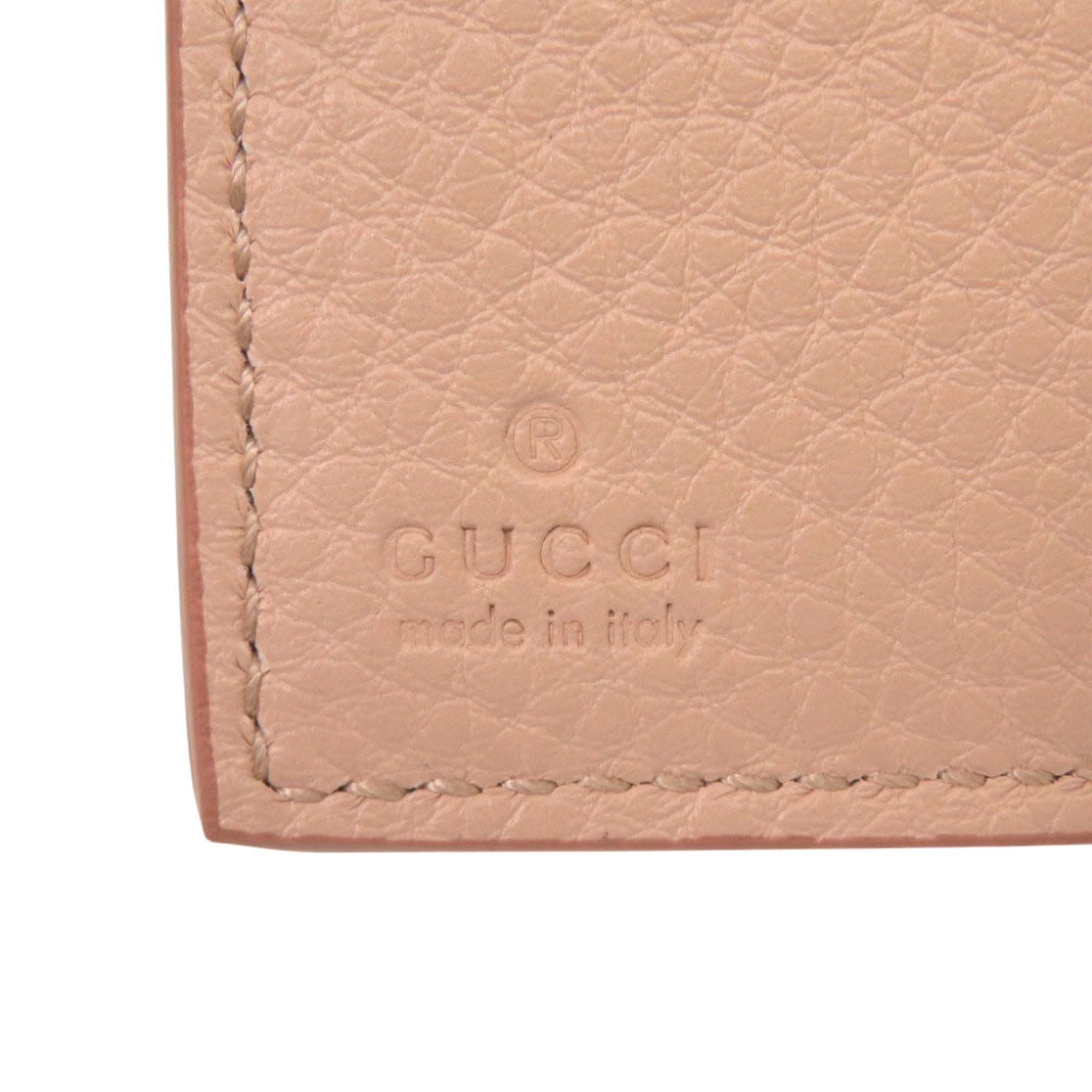 Gucci Beige Leather Wallet (Bi-Fold) (Pre-Owned)