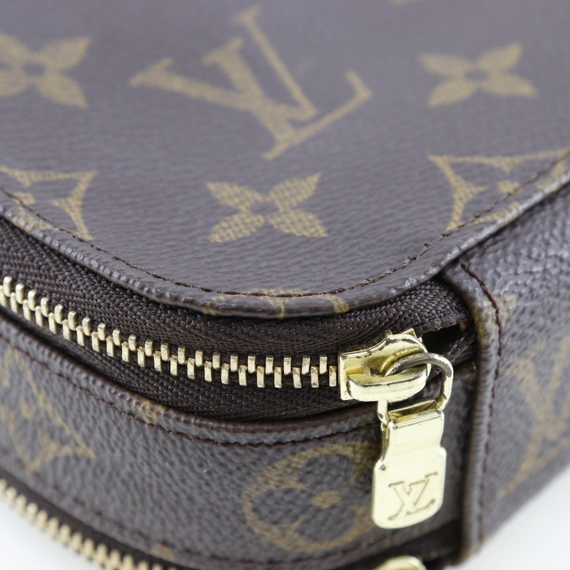 Louis Vuitton Monogram Brown Monogram Pouch (Pre-Owned)