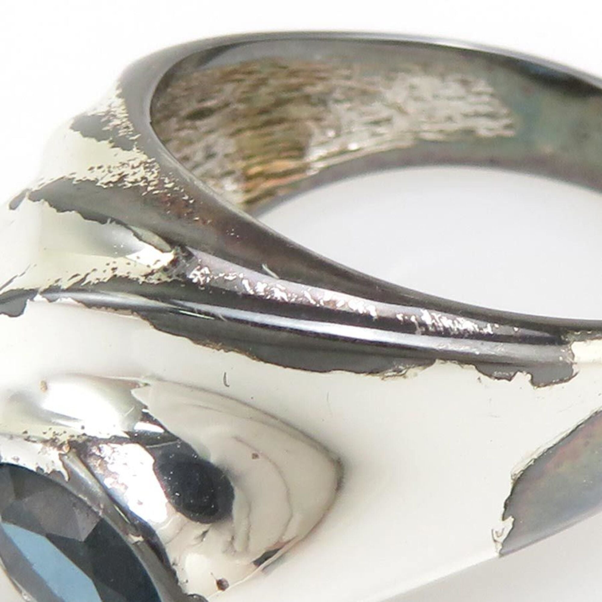 Christian Dior Silver Silver 925 Band Ring (Pre-Owned)