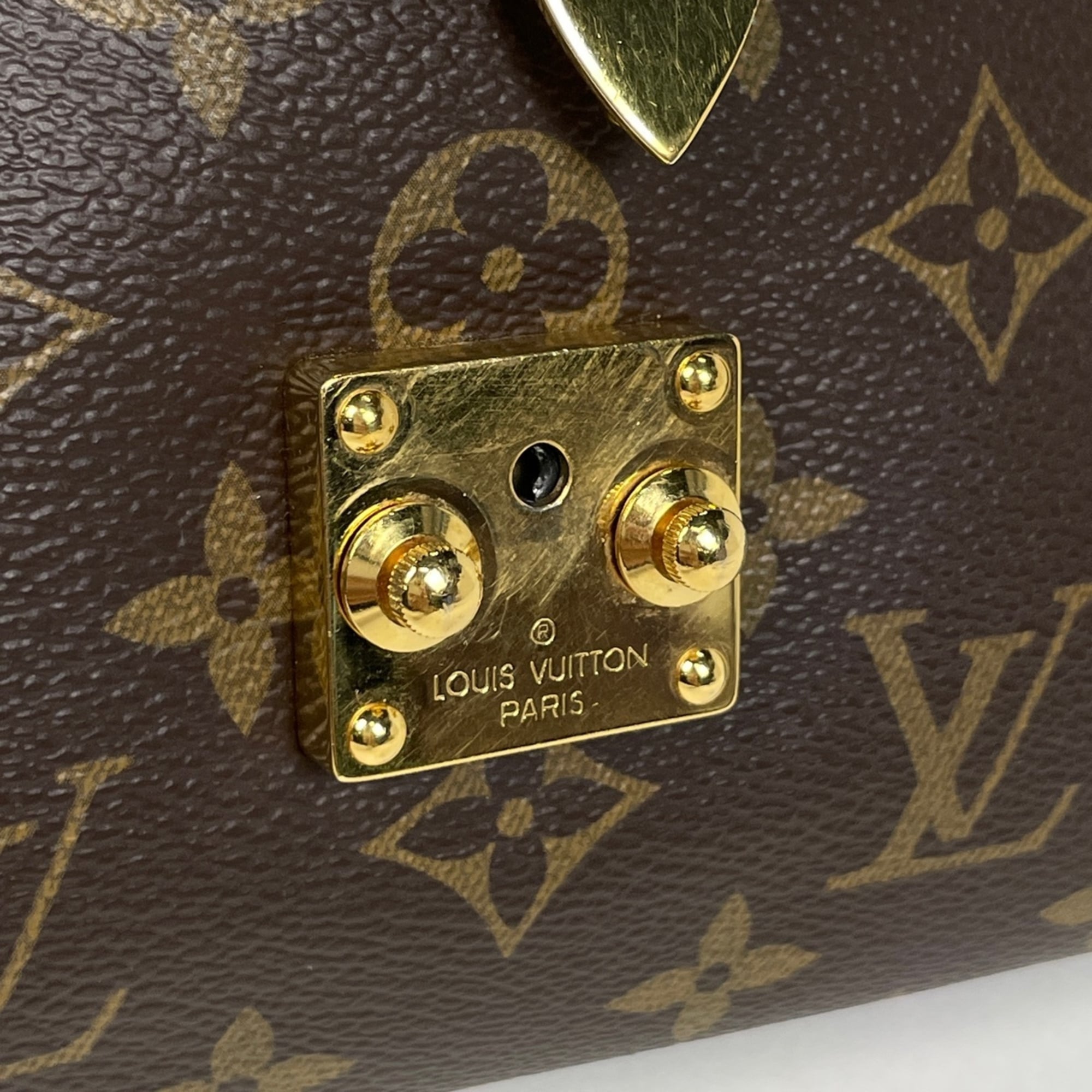 Louis Vuitton Cerise Red Color Monogram Shoulder Bag (Pre-Owned)