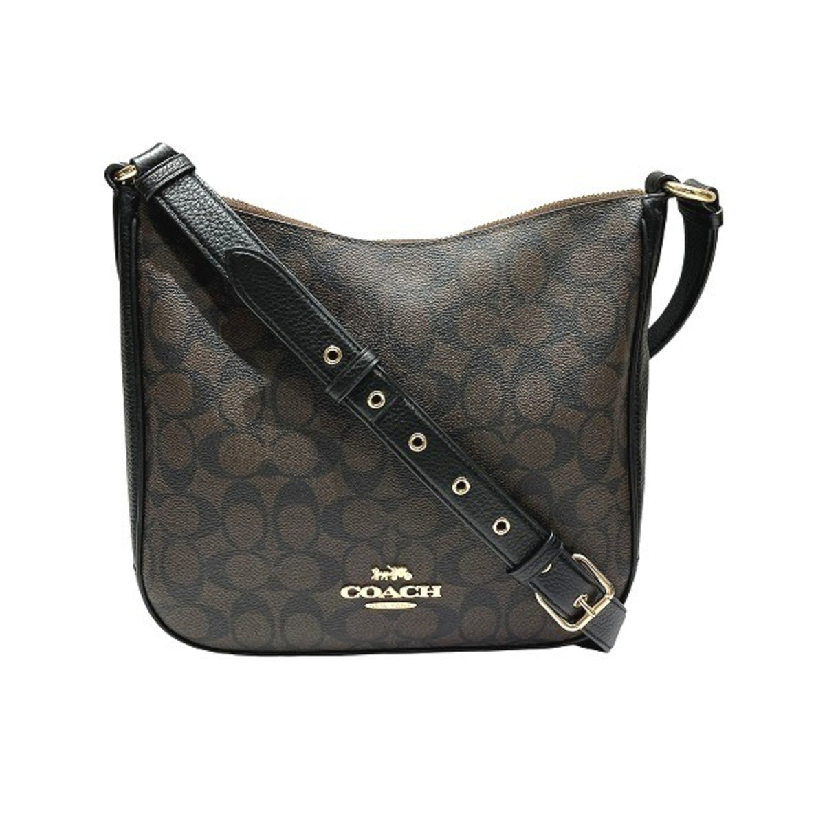 Coach Brown Pvc Leather Shoulder Bag (Pre-Owned)