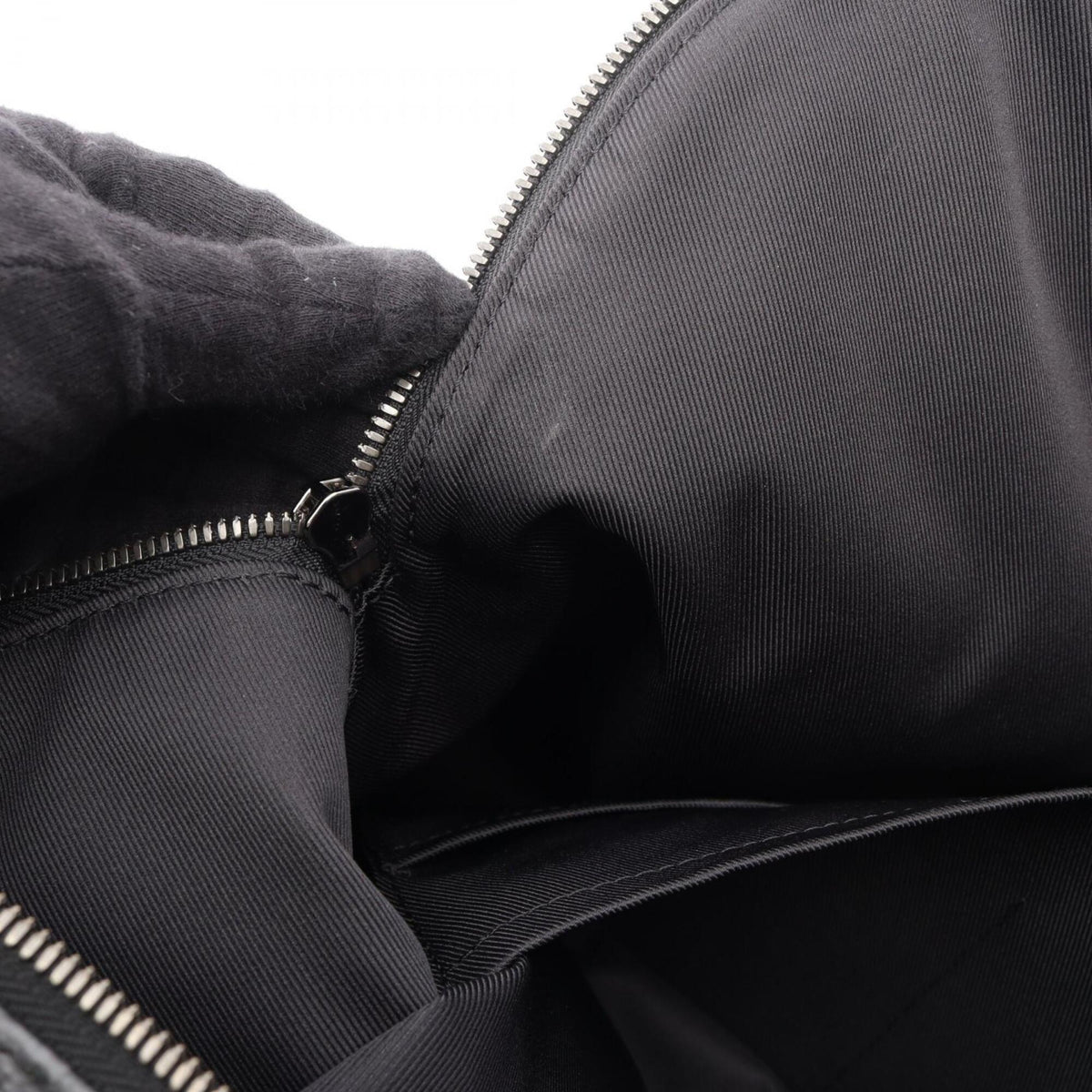 Louis Vuitton Black Pvc Leather Backpack Handbag (Pre-Owned)