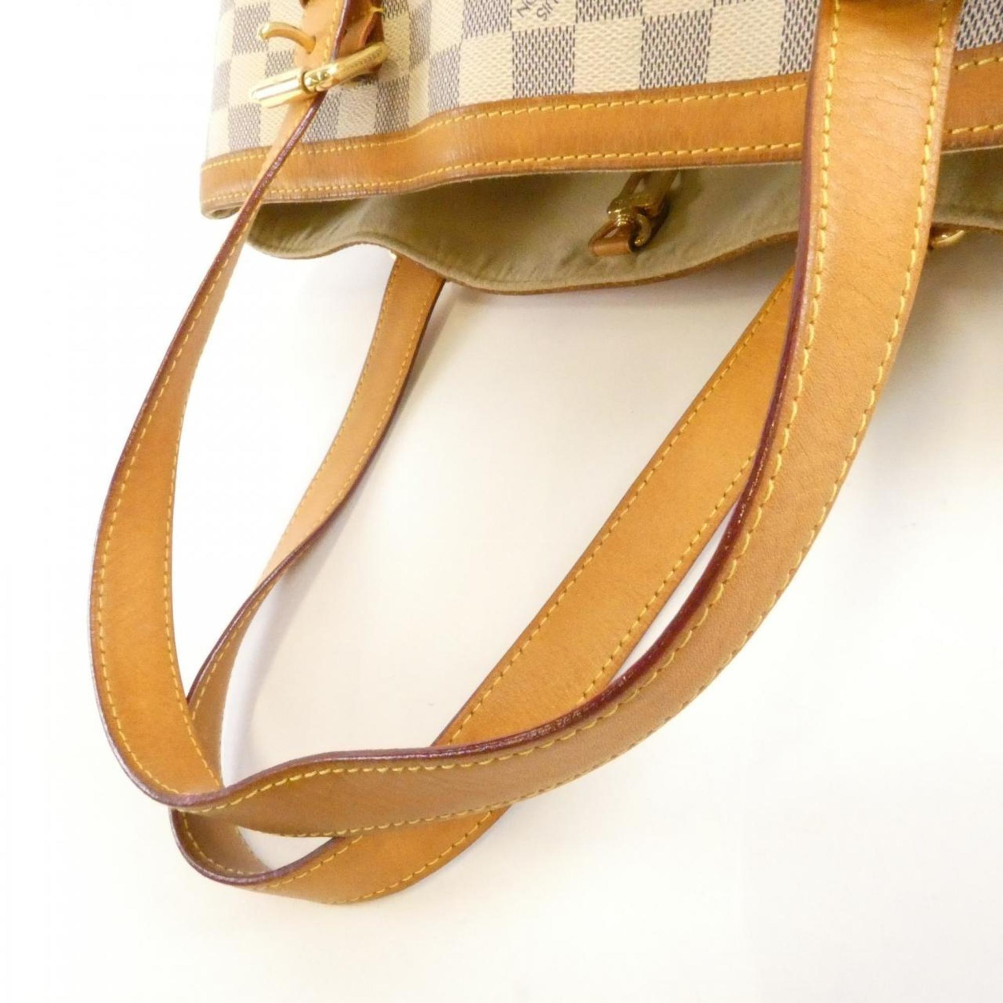 Louis Vuitton Damier Azur Azur Coated Canvas Handbag (Pre-Owned)