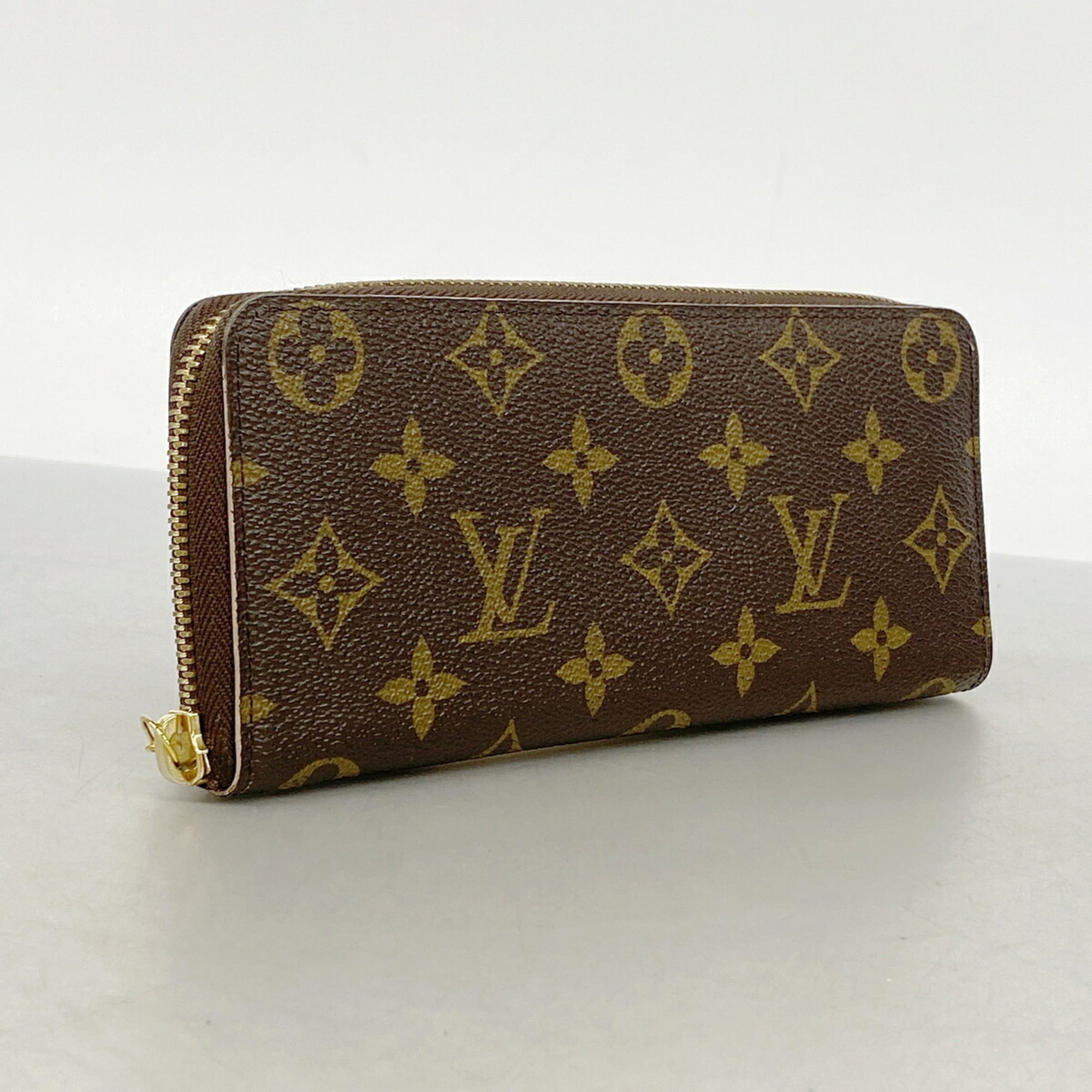 Louis Vuitton Brown Hot Pink Long Wallet (Bi-Fold) (Pre-Owned)