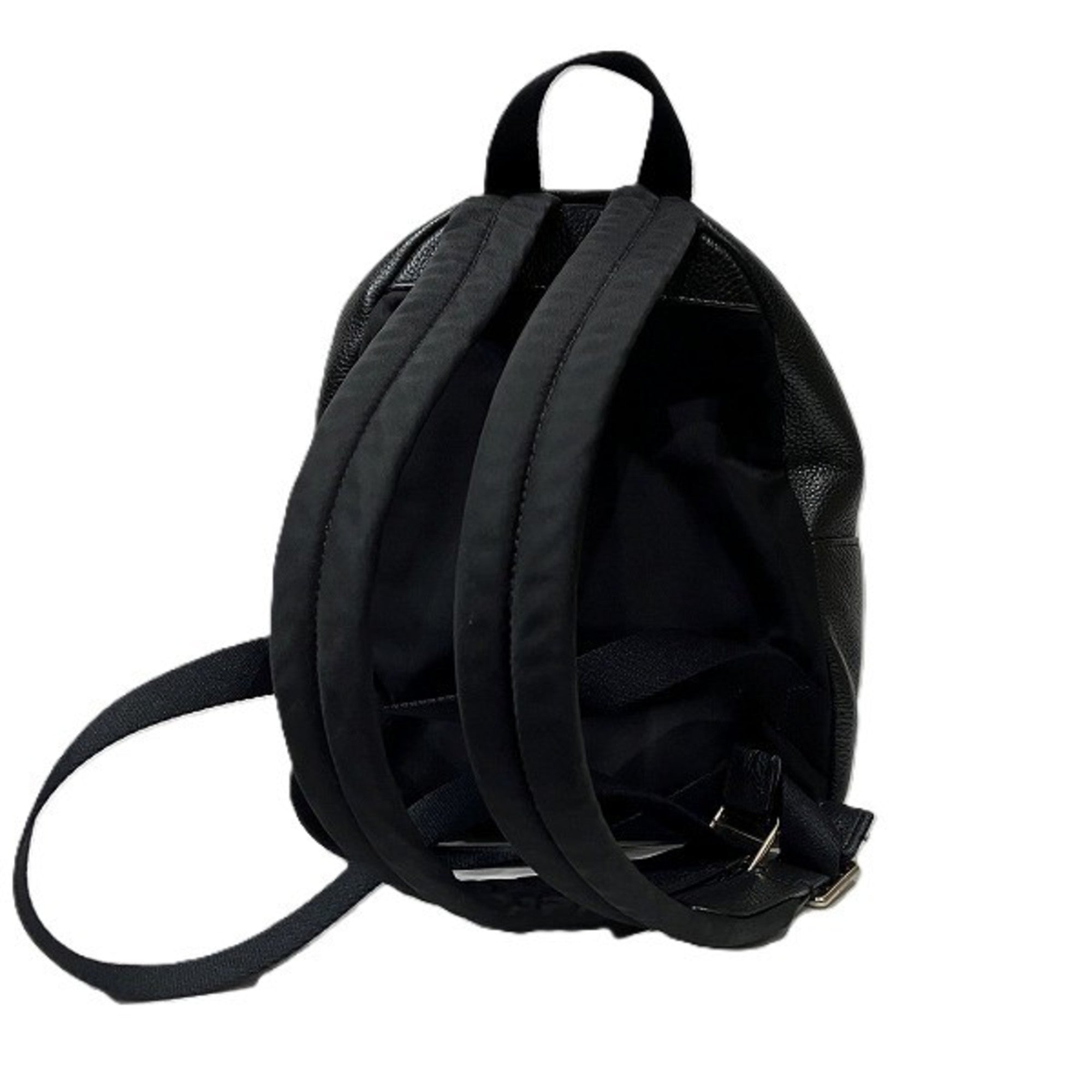 Coach Black Leather Backpack (Pre-Owned)