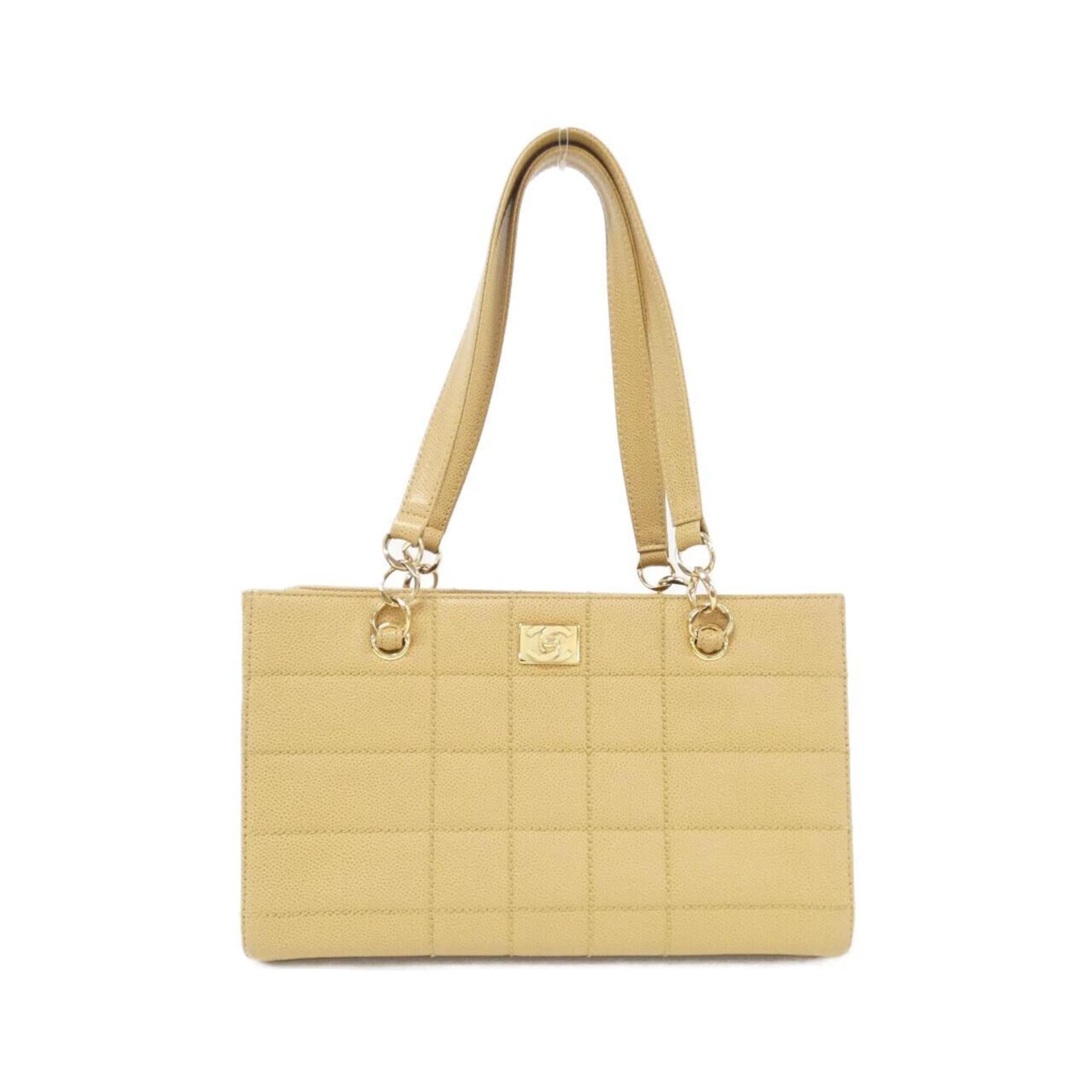 Chanel Beige Handbag (Pre-Owned)