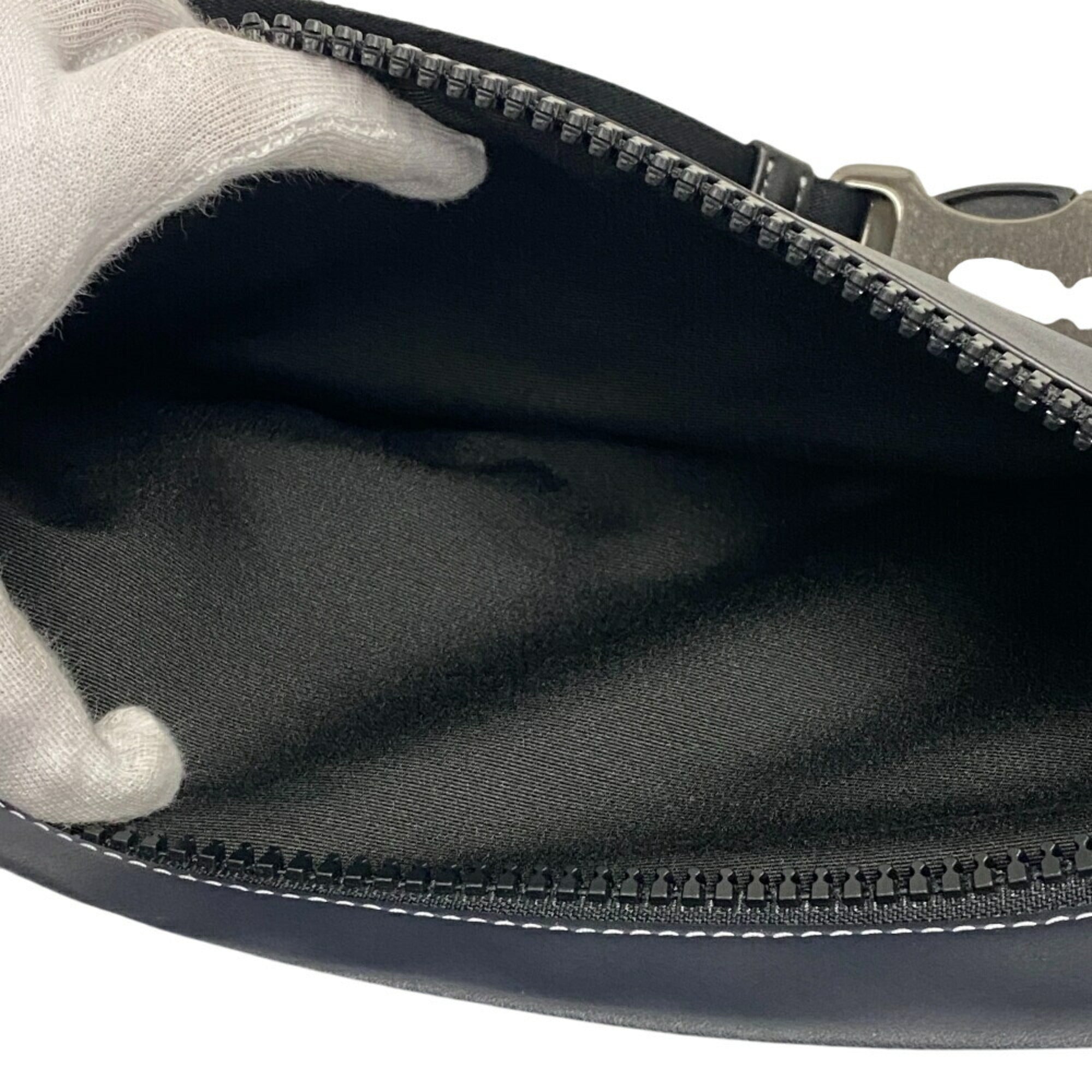 Coach Blue Leather Fanny Pack Pouch Sling Bag (Pre-Owned)