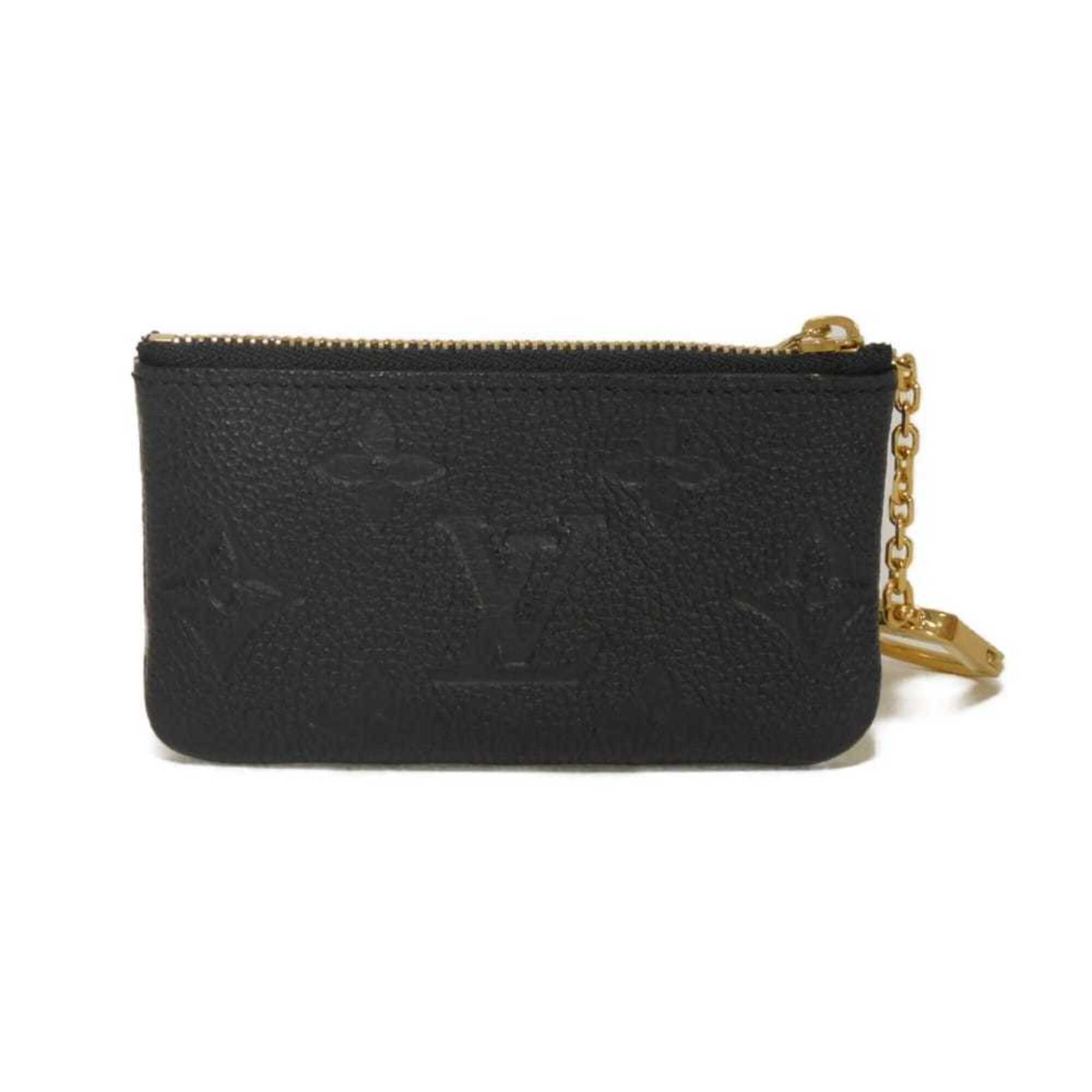 Louis Vuitton Black Noir Monogram Empreinte Leather Coin Purse/Coin Case (Pre-Owned)