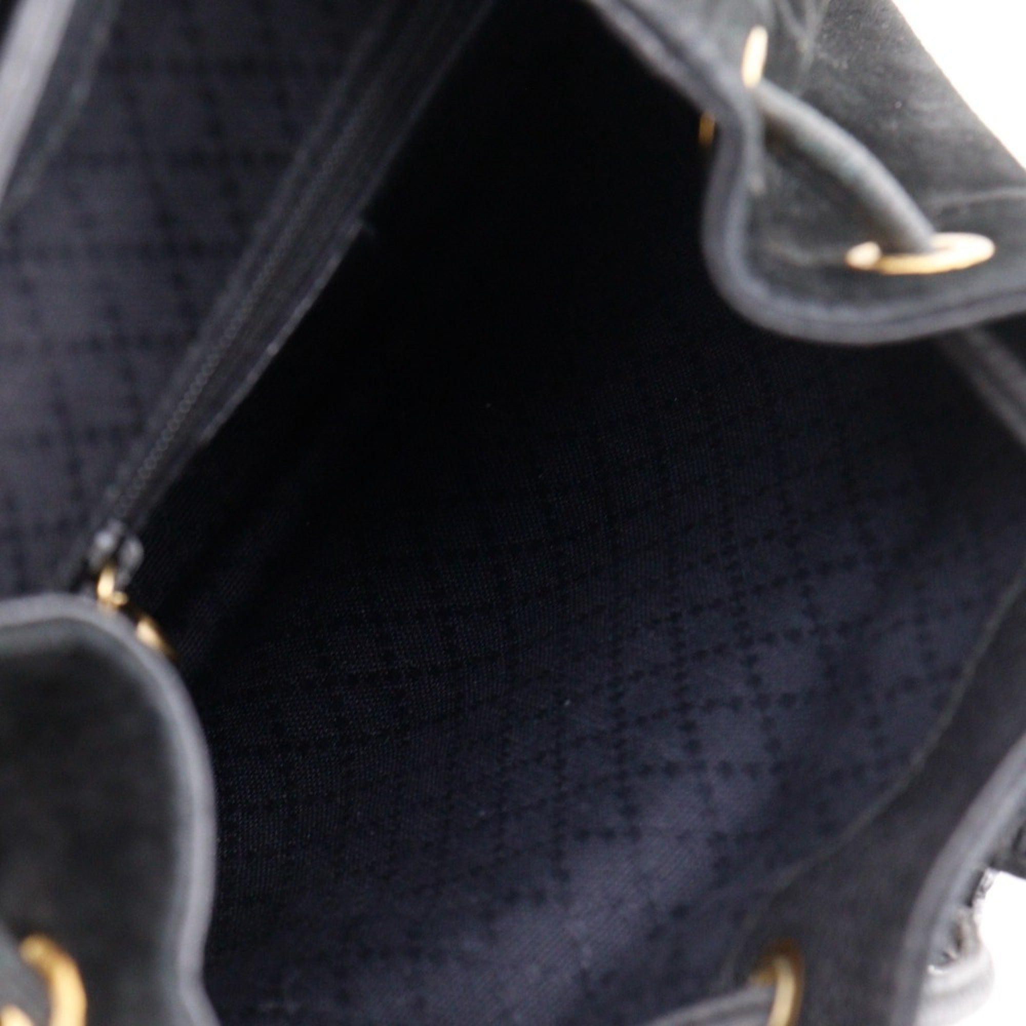 Gucci Black Suede Backpack (Pre-Owned)