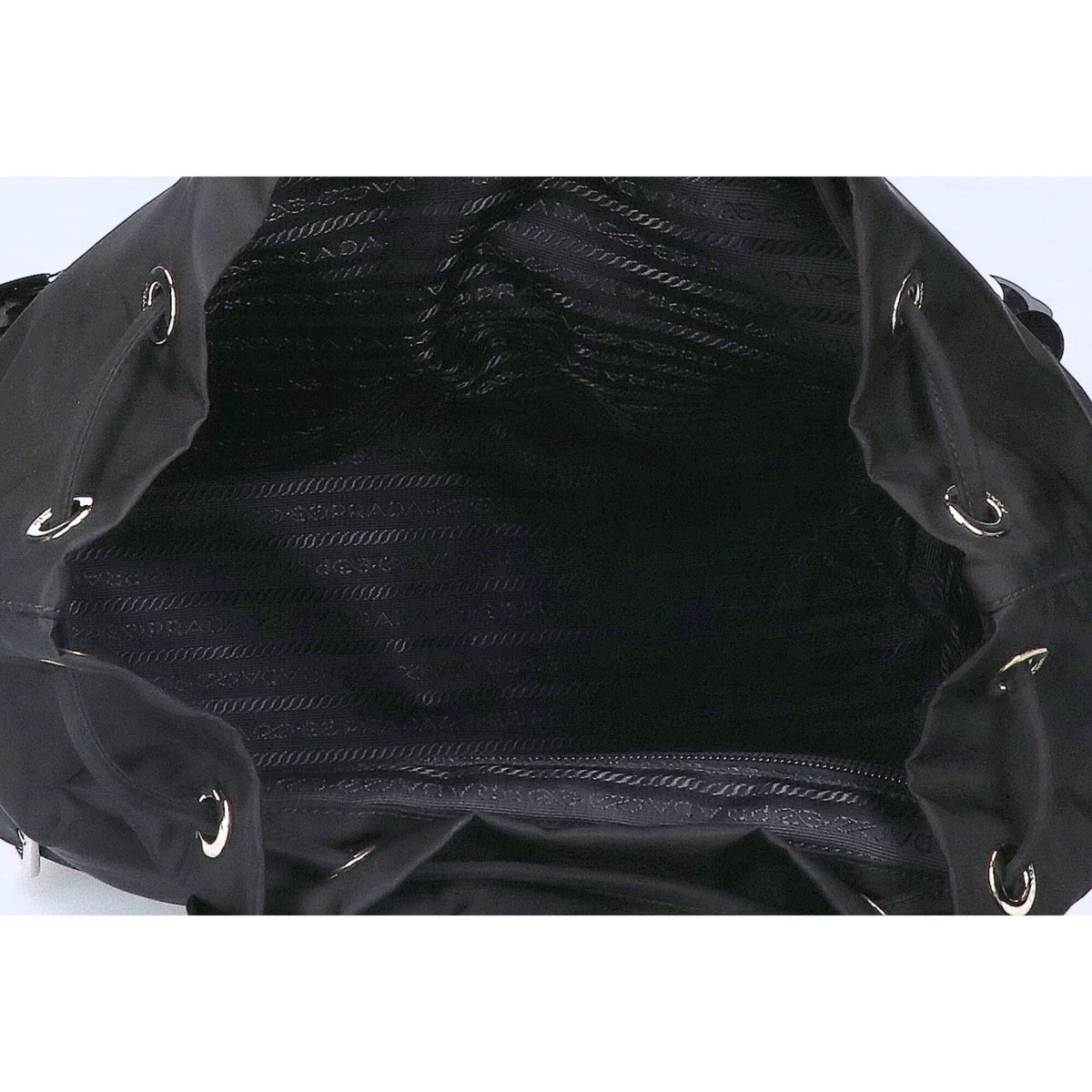 Prada Black Nylon Backpack (Pre-Owned)
