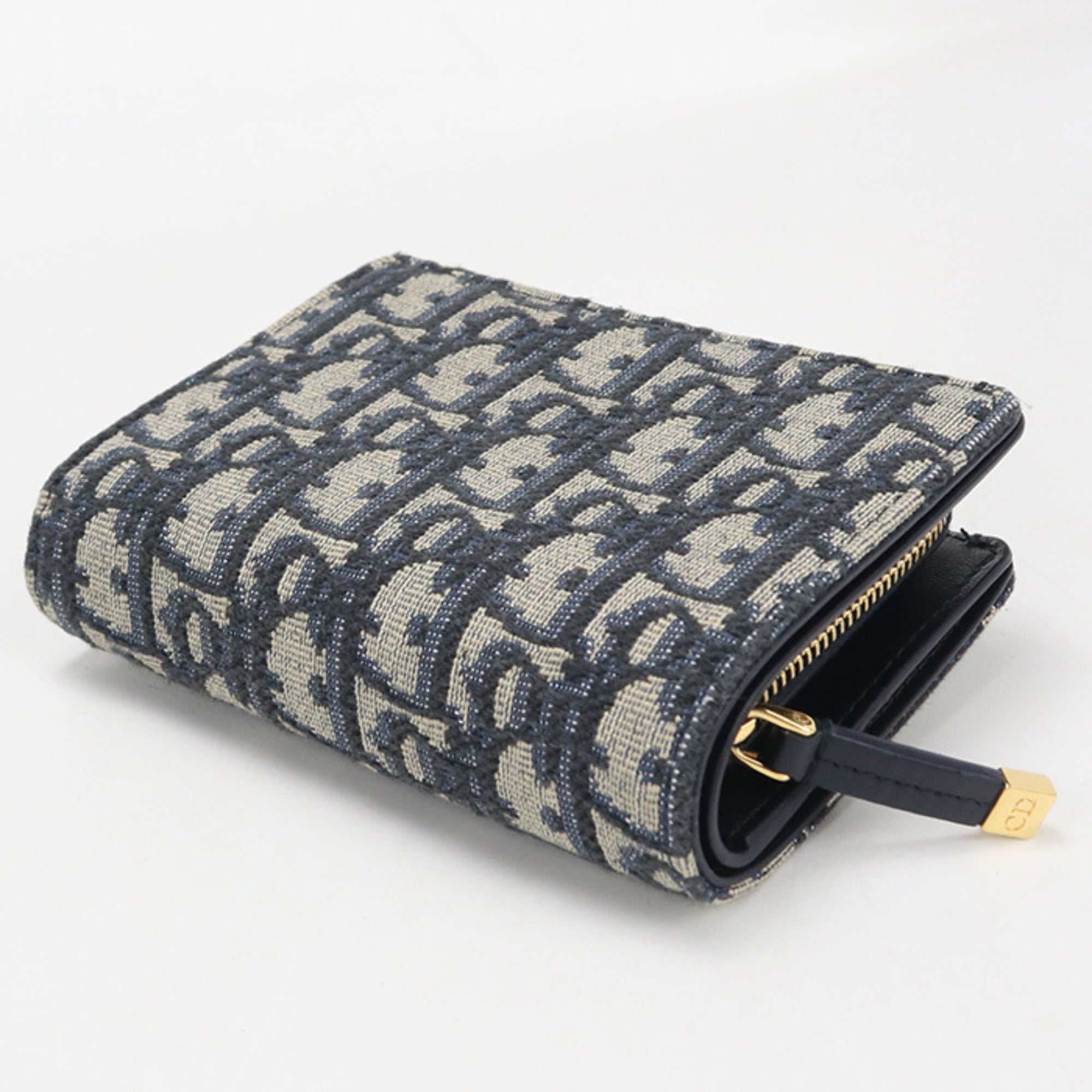 Christian Dior Navy Wallet (Bi-Fold) (Pre-Owned)