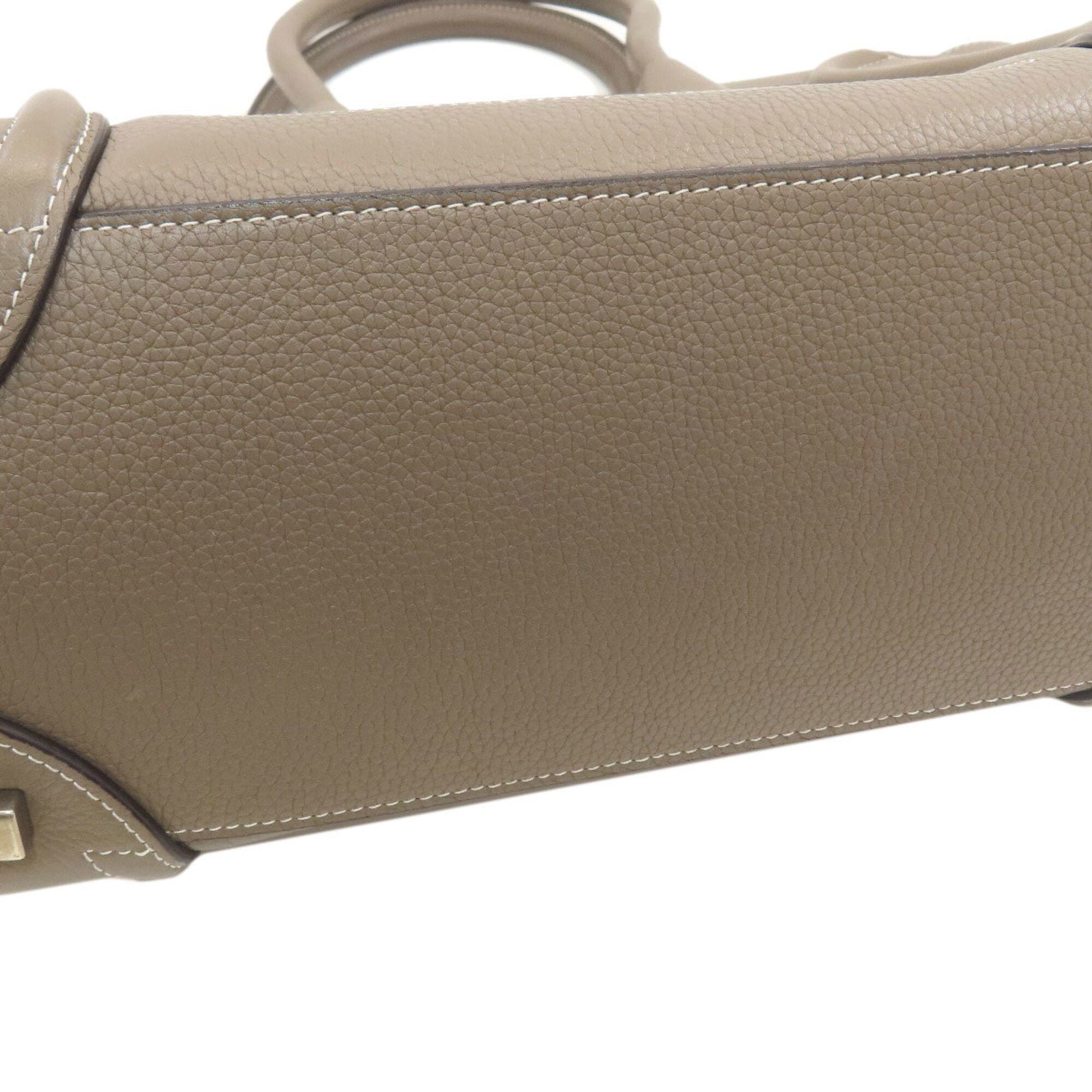 Celine Luggage Beige Leather Handbag (Pre-Owned)