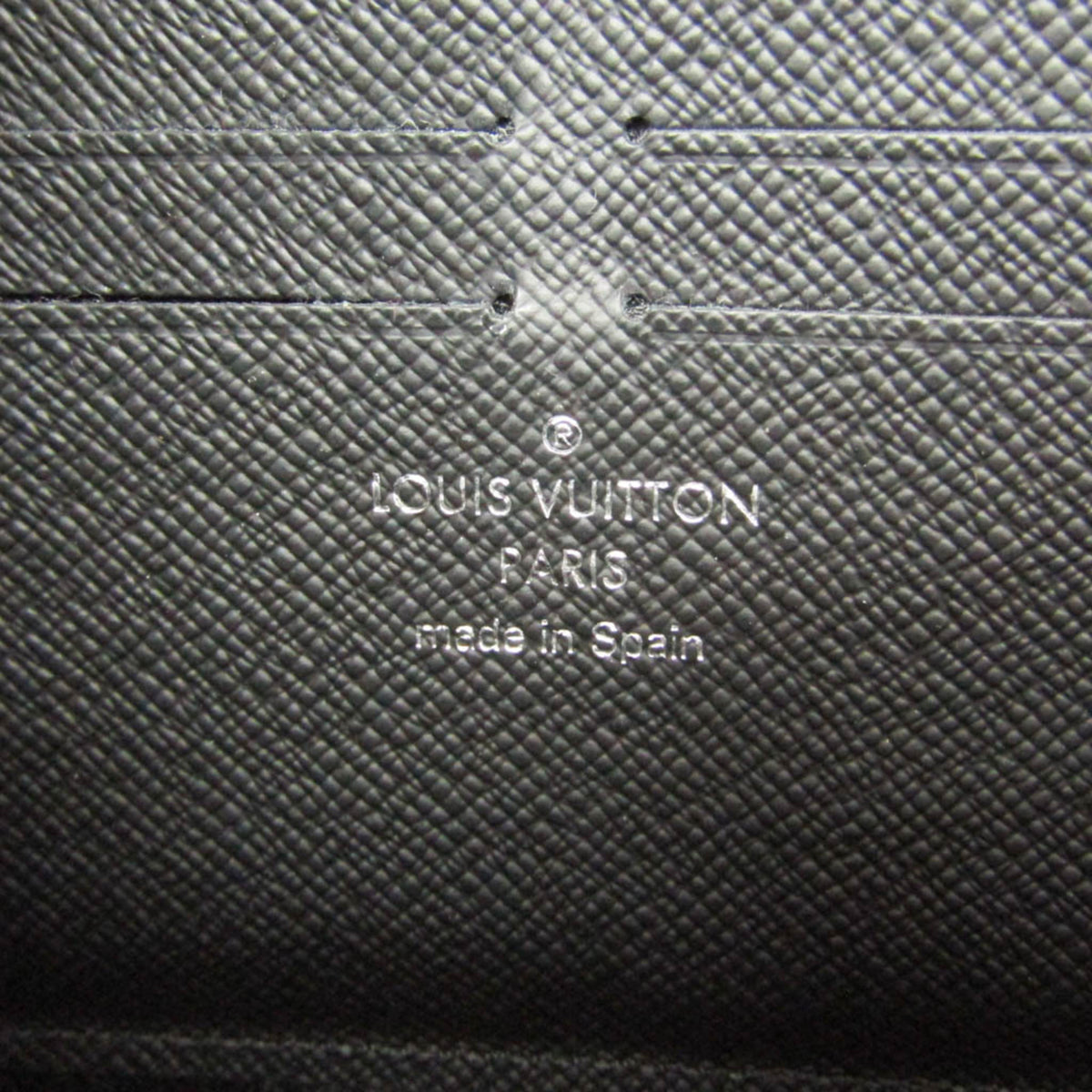 Louis Vuitton Damier Graphite Black Damier Graphite Long Wallet (Bi-Fold) (Pre-Owned)