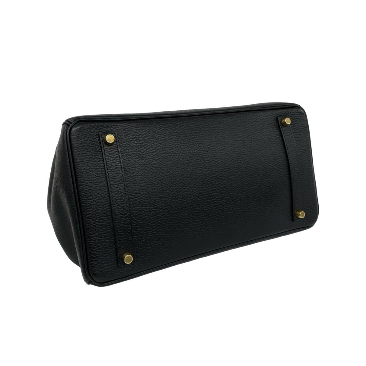 Hermes Black Ardennes Leather Handbag Tote Bag (Pre-Owned)