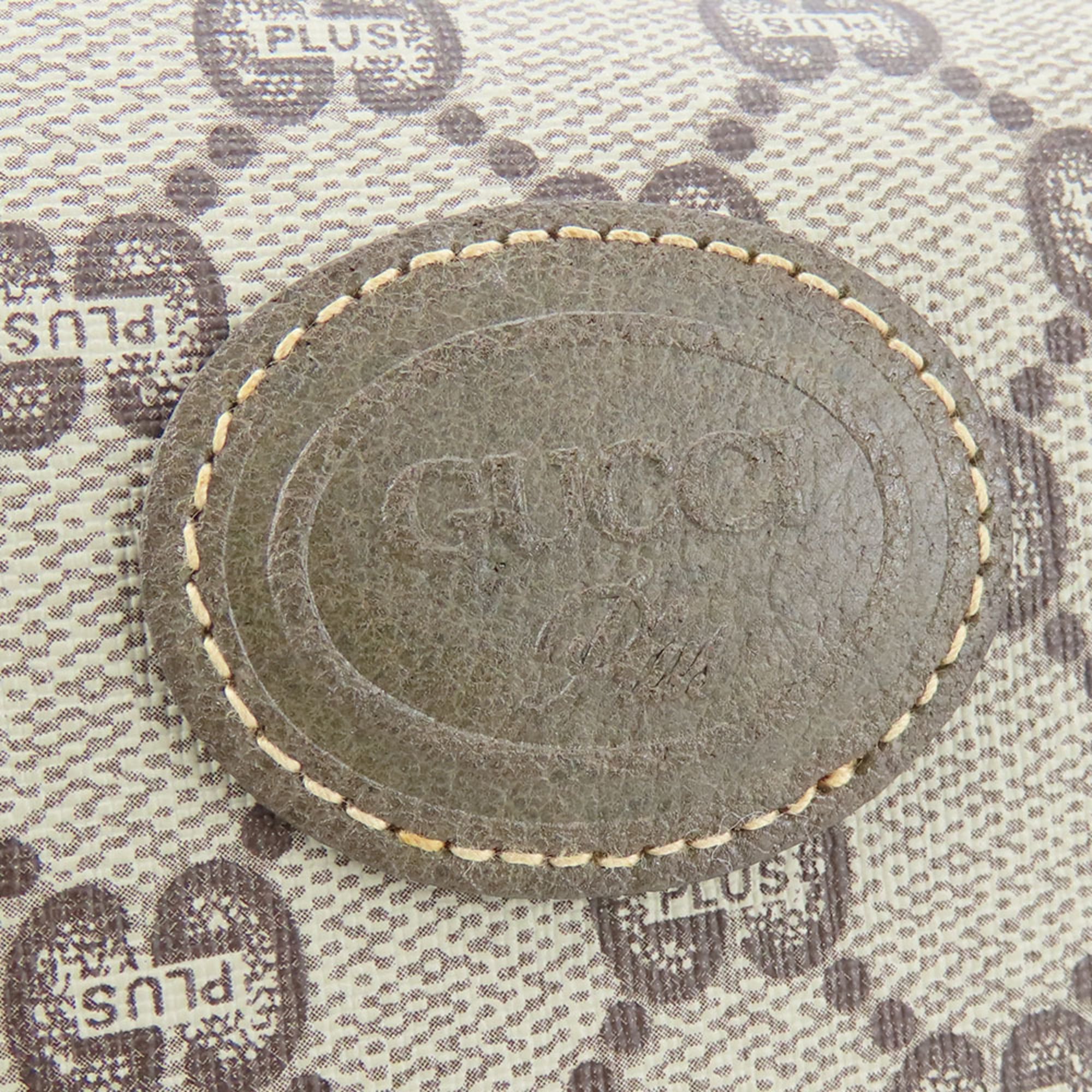 Gucci Beige Gg Plus Clutch Bag Pouch (Pre-Owned)