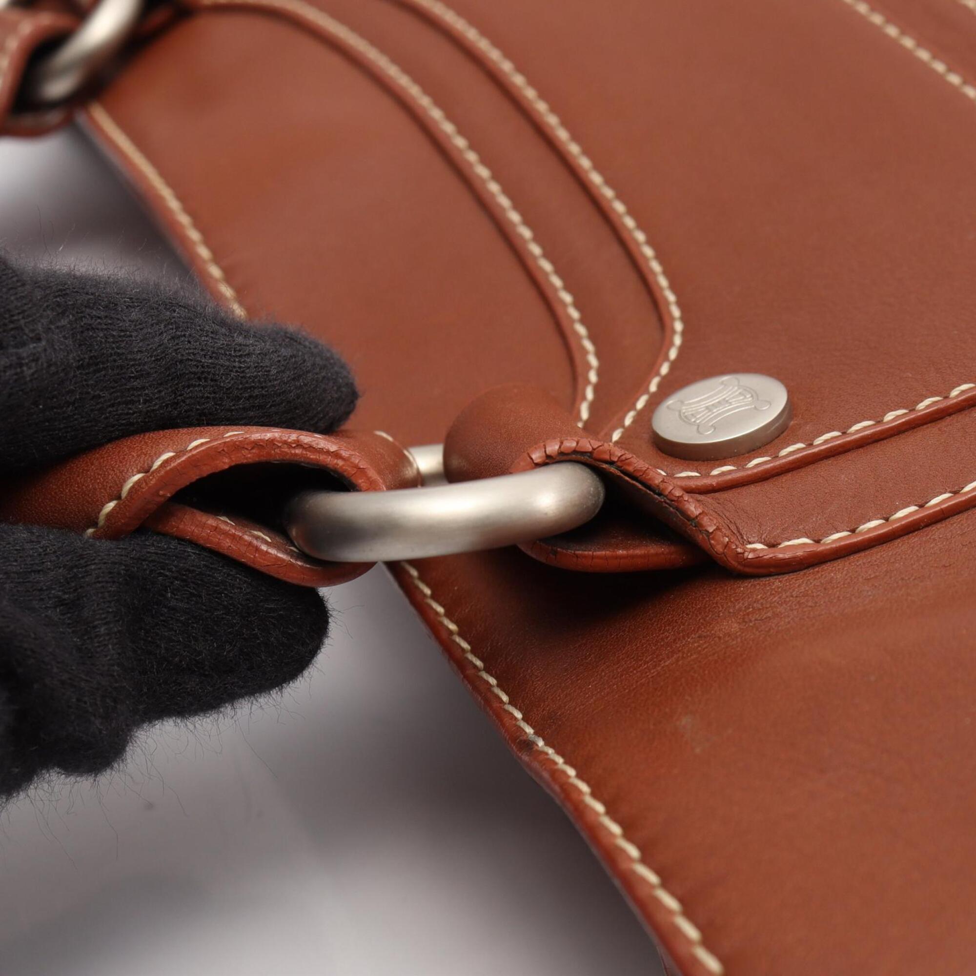 Celine Brown Leather Handbag (Pre-Owned)