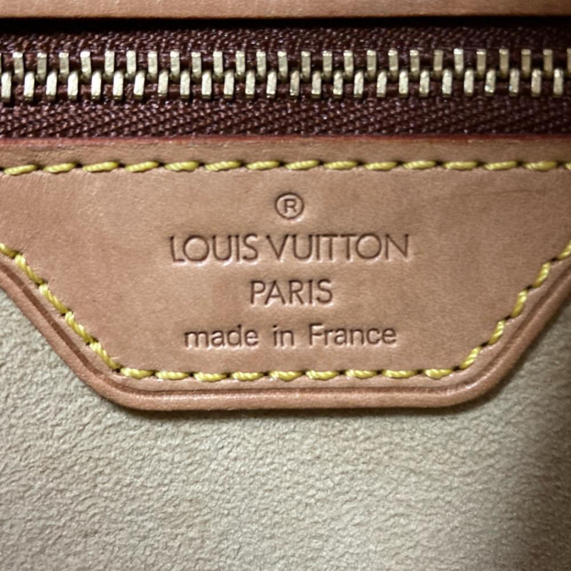 Louis Vuitton Brown Monogram Canvas Shoulder Bag (Pre-Owned)